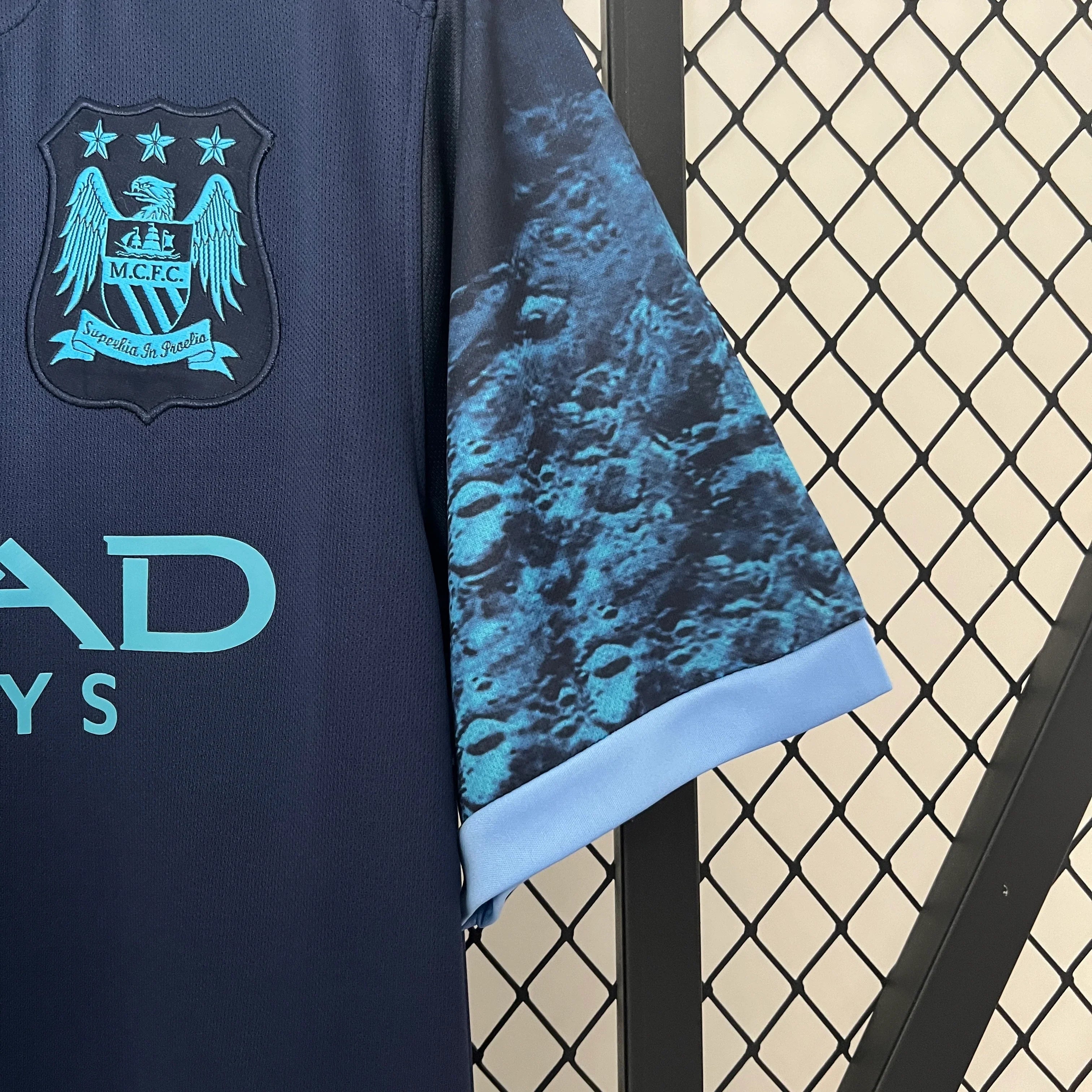 Camiseta Retro Manchester City FC Visitante 2015-16 - Fútbol Club Vintage