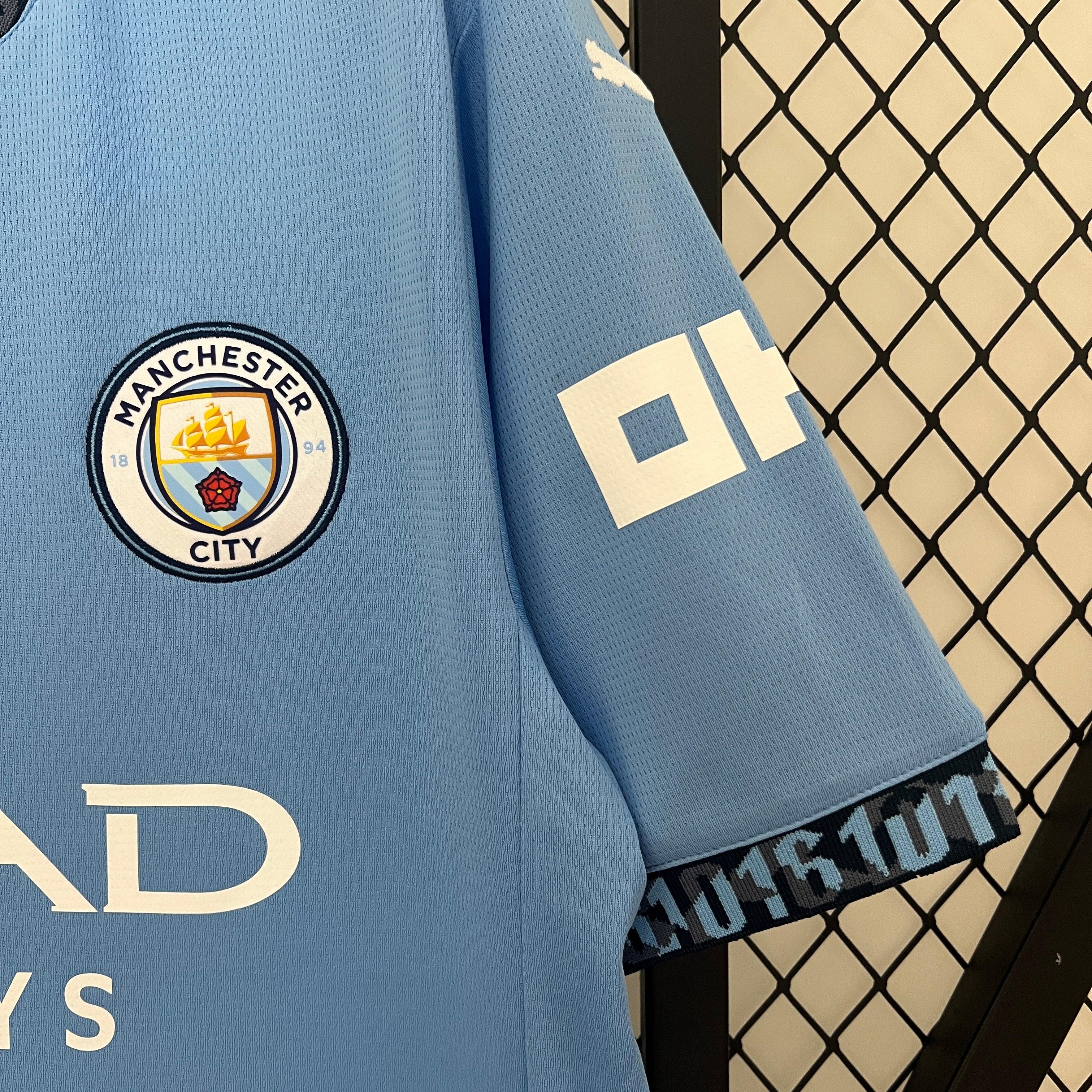 Camiseta Manchester City FC 2024-25 - Fútbol Club Vintage