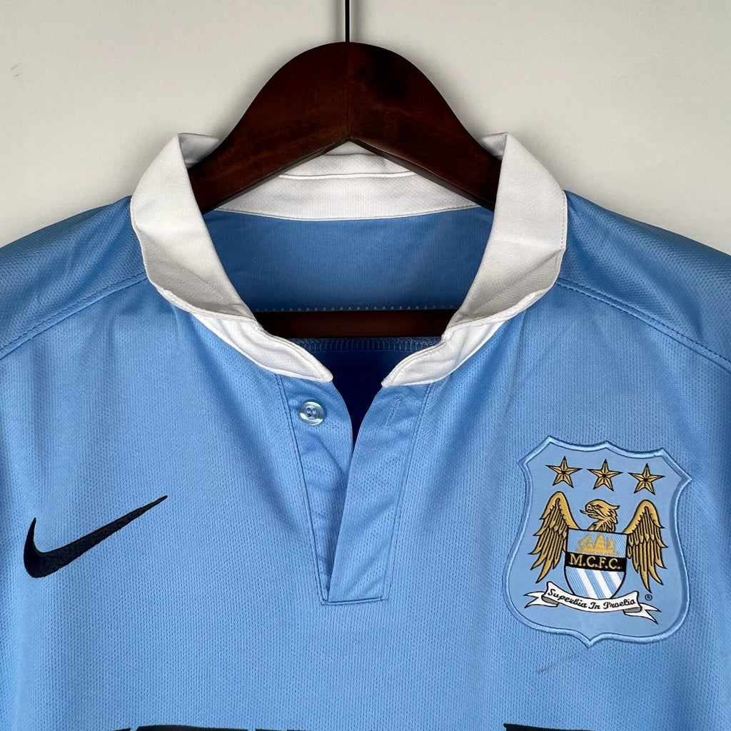 Camiseta Retro Manchester City FC 2015-16 - Fútbol Club Vintage
