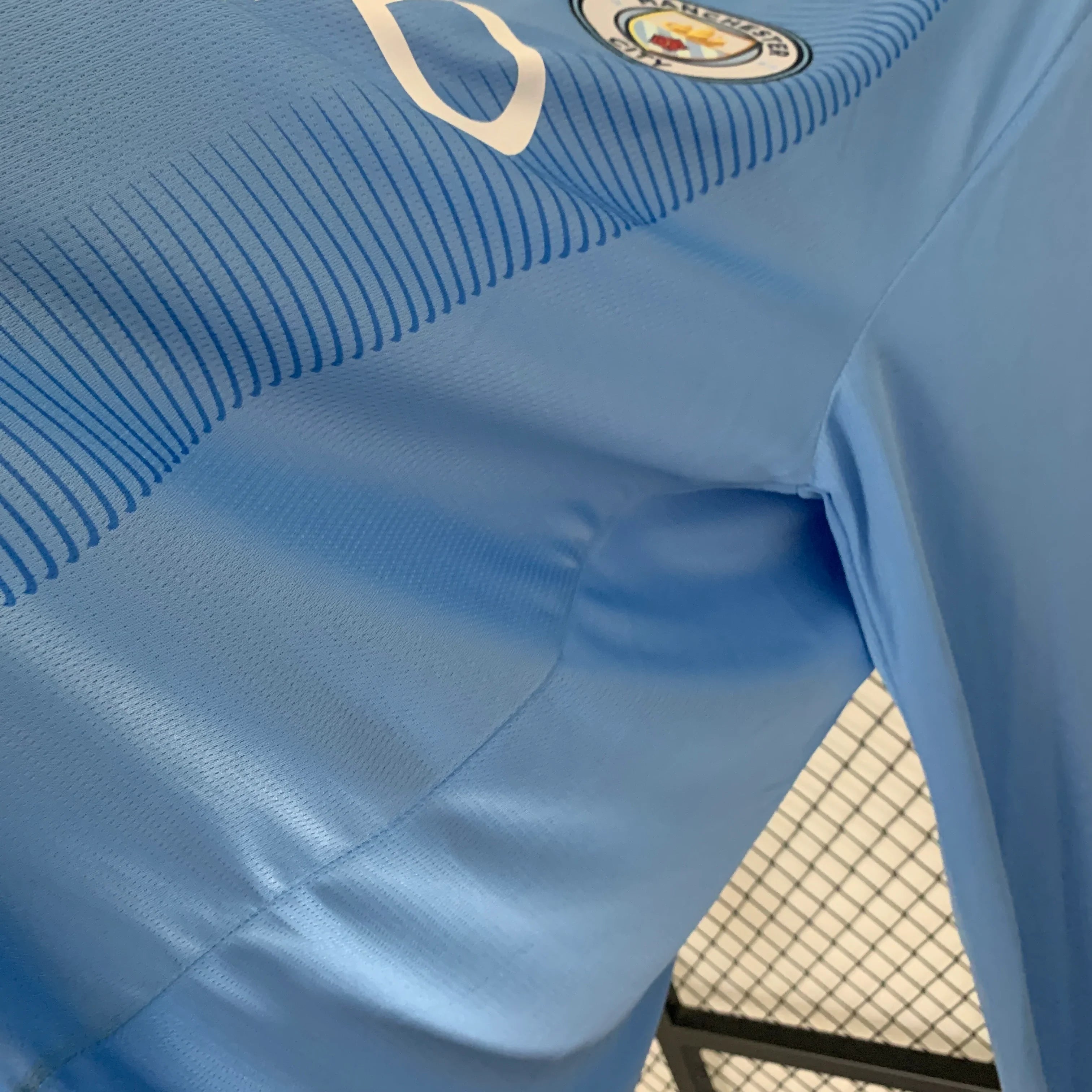 Camiseta Manchester City FC Mangas largas 2023-24 - Fútbol Club Vintage