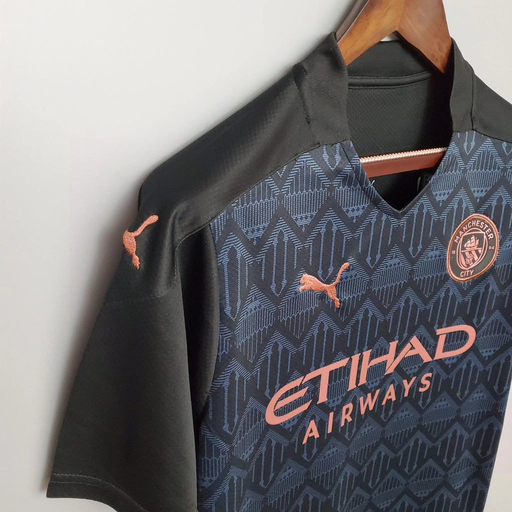 Camiseta Retro Manchester City FC Visitante 2020-21 - Fútbol Club Vintage