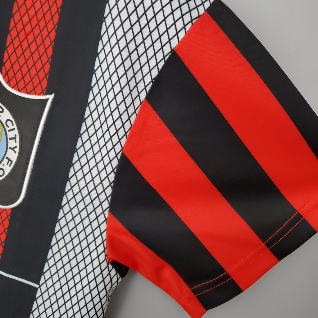 Camiseta Retro Manchester City FC Visitante 1994-96 - Fútbol Club Vintage