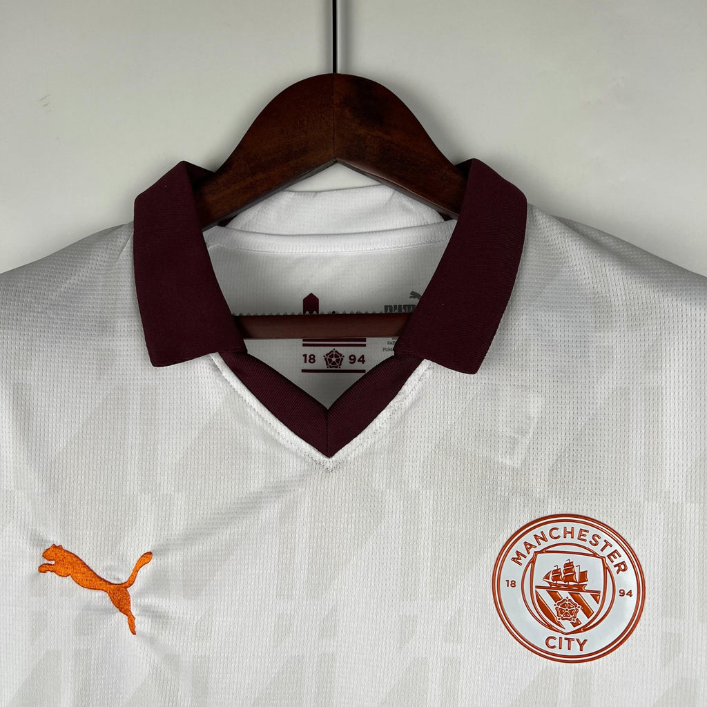 Camiseta Manchester City FC Visitante 2023-24 - Fútbol Club Vintage