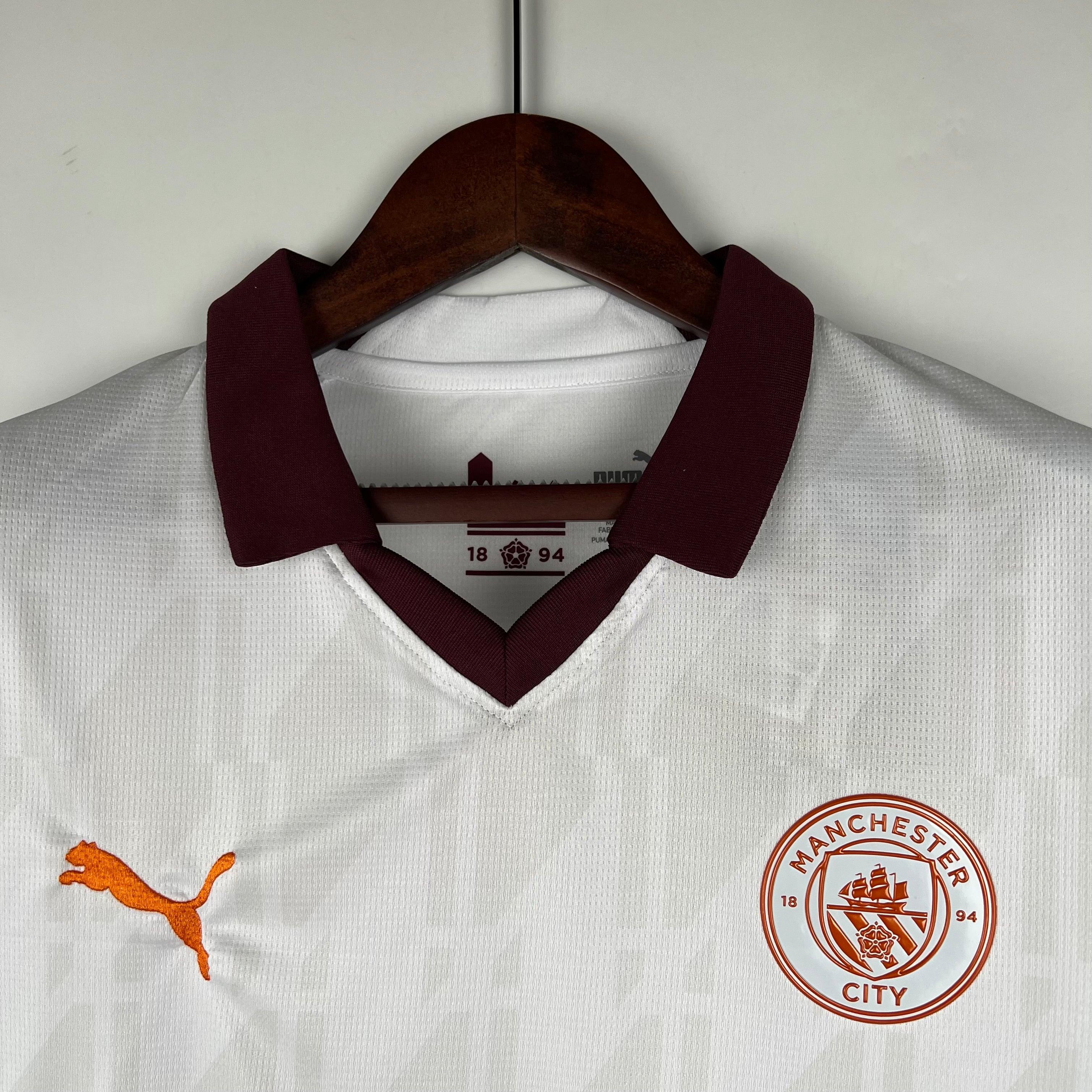 Camiseta Manchester City FC Visitante 2023-24 - Fútbol Club Vintage