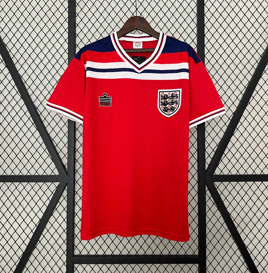 Camiseta Retro Inglaterra Visitante 1982 - Fútbol Club Vintage