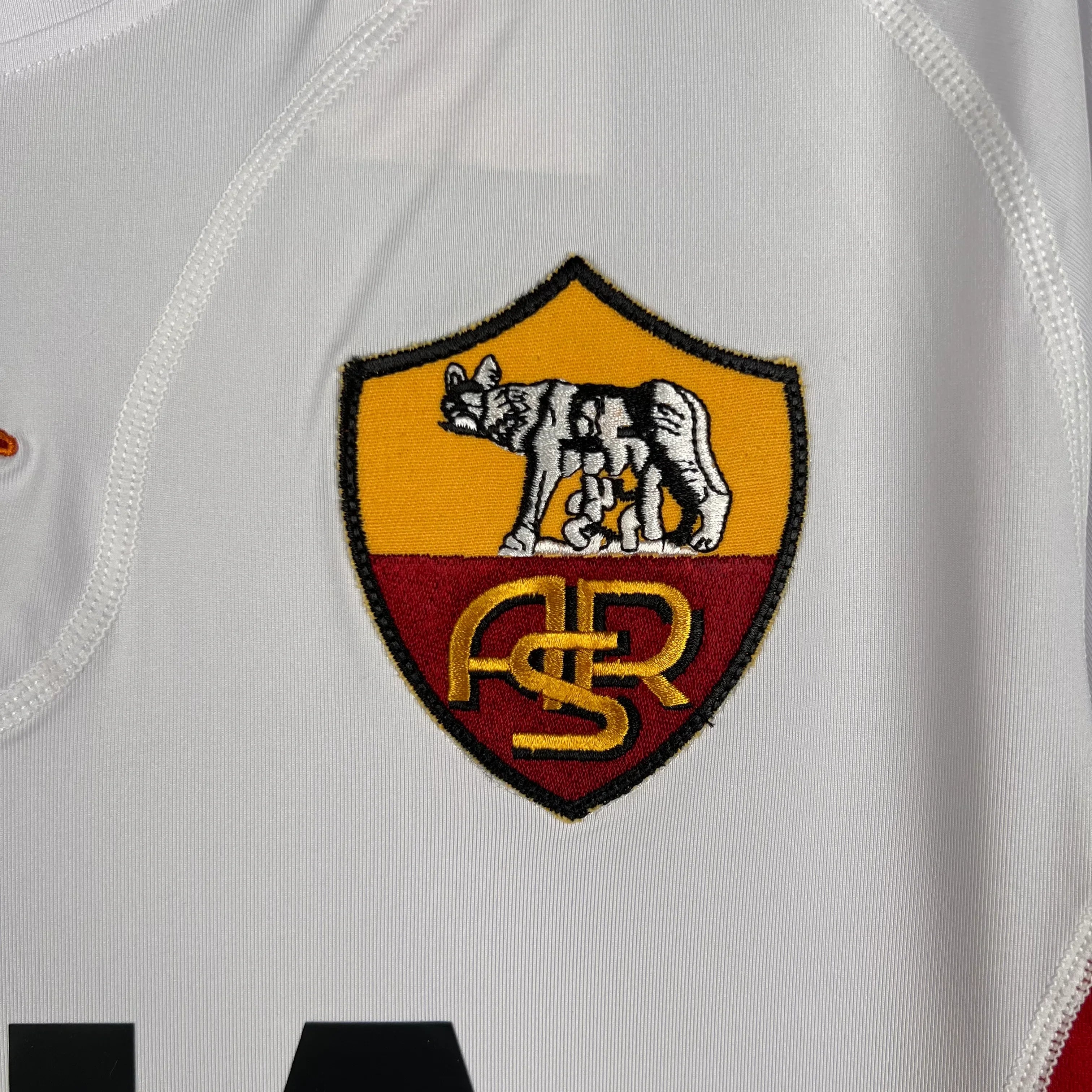 Camiseta Retro AS Roma Visitante 2001-02 - Fútbol Club Vintage