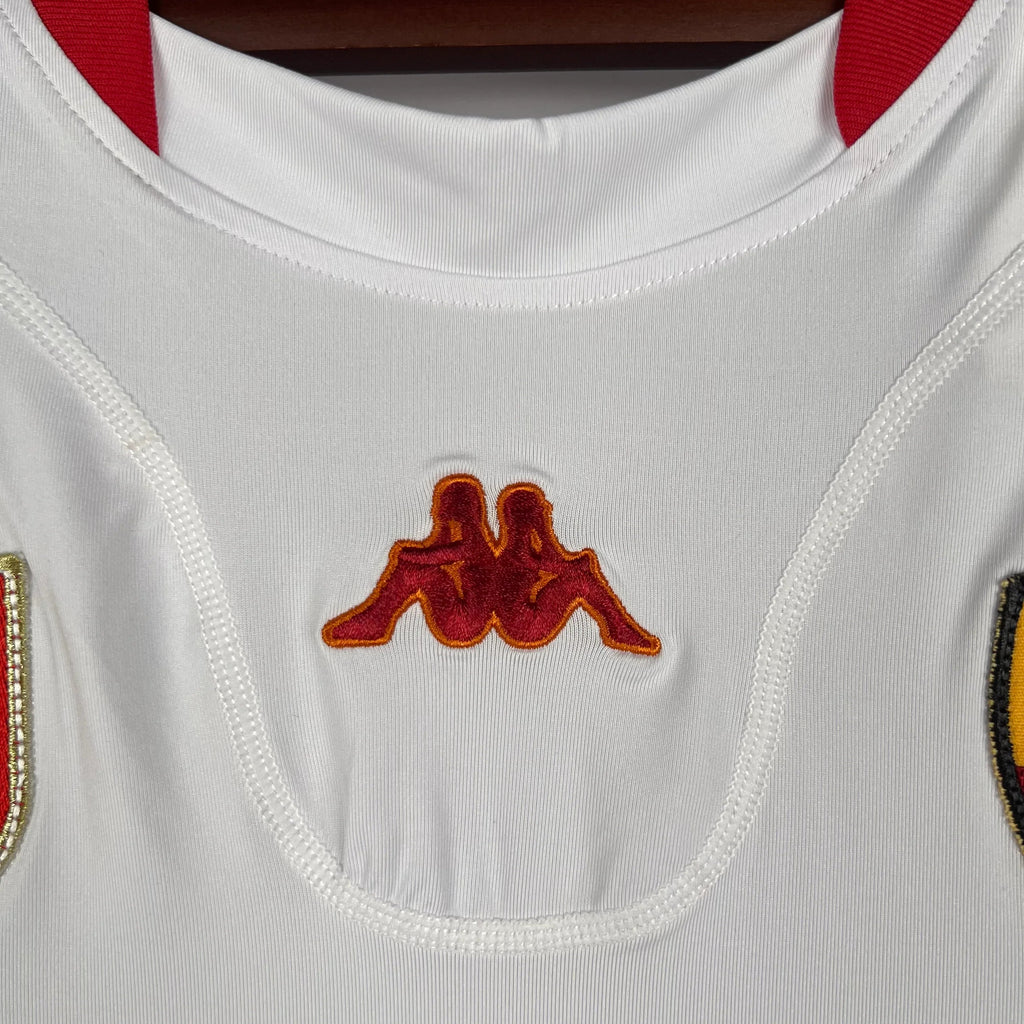 Camiseta Retro AS Roma Visitante 2001-02 - Fútbol Club Vintage