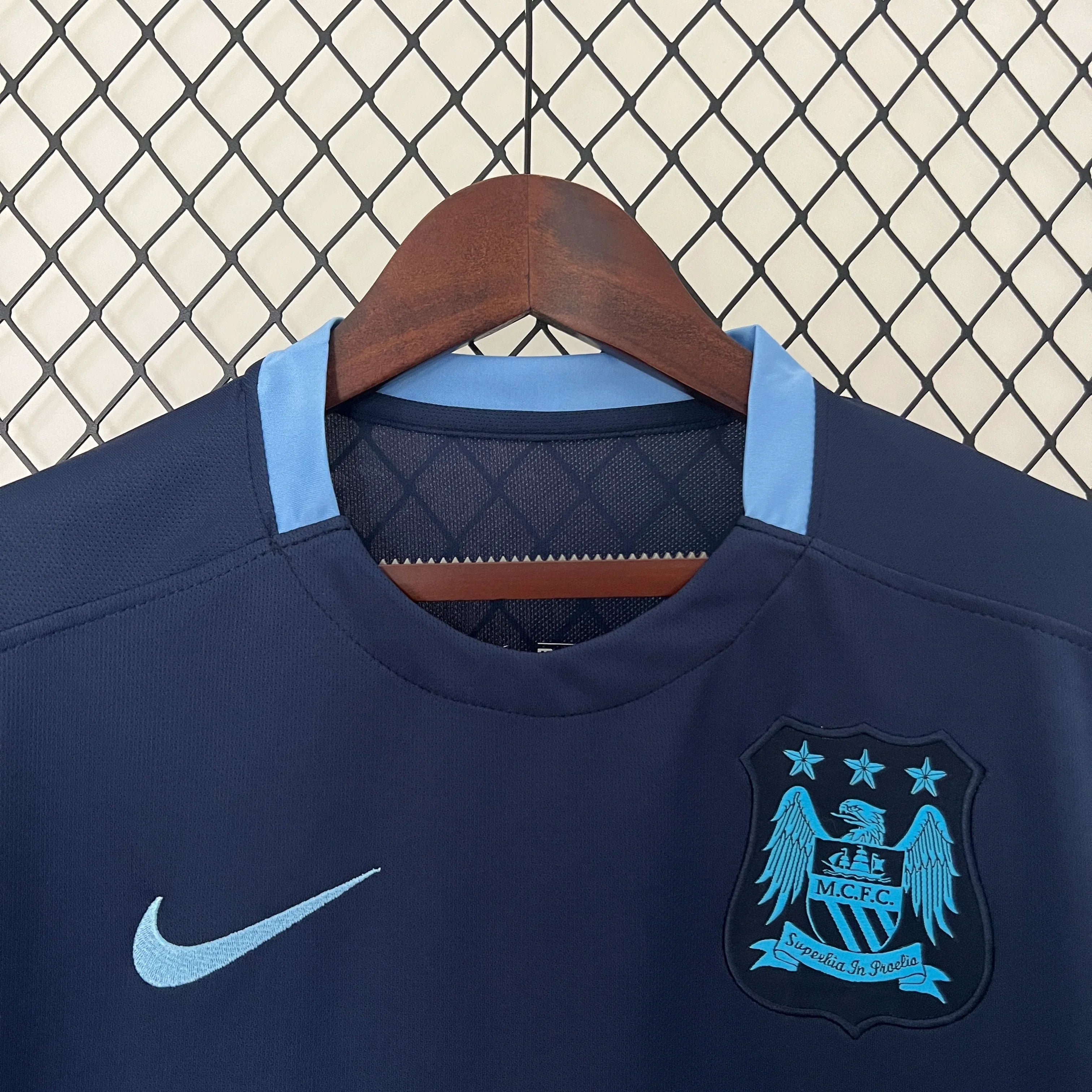 Camiseta Retro Manchester City FC Visitante 2015-16 - Fútbol Club Vintage