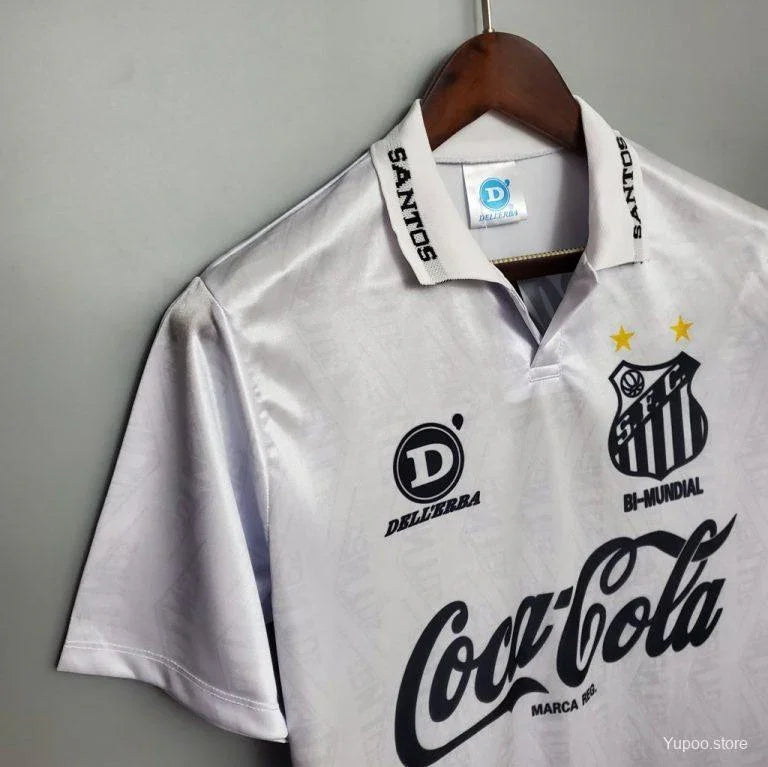 Camiseta Retro Santos 1993-94 - Fútbol Club Vintage