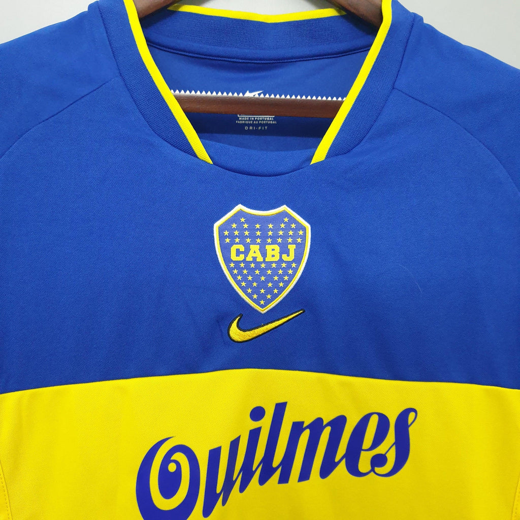 Camiseta Retro Palermo Boca Juniors 2001-02 - Fútbol Club Vintage
