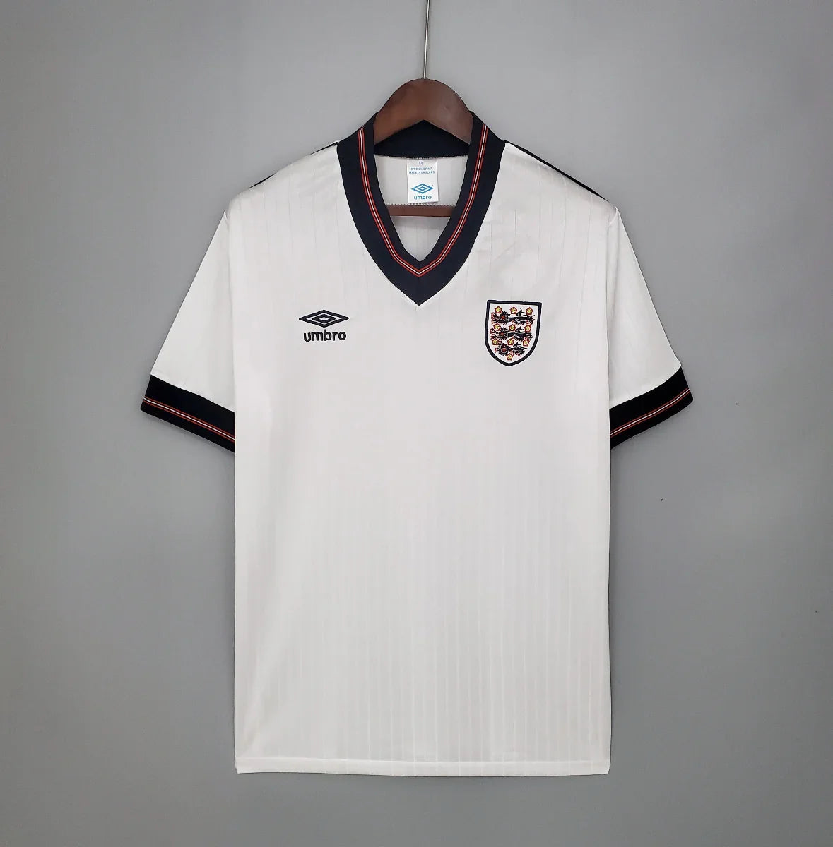 Camiseta Retro Inglaterra 1984-87 - Fútbol Club Vintage