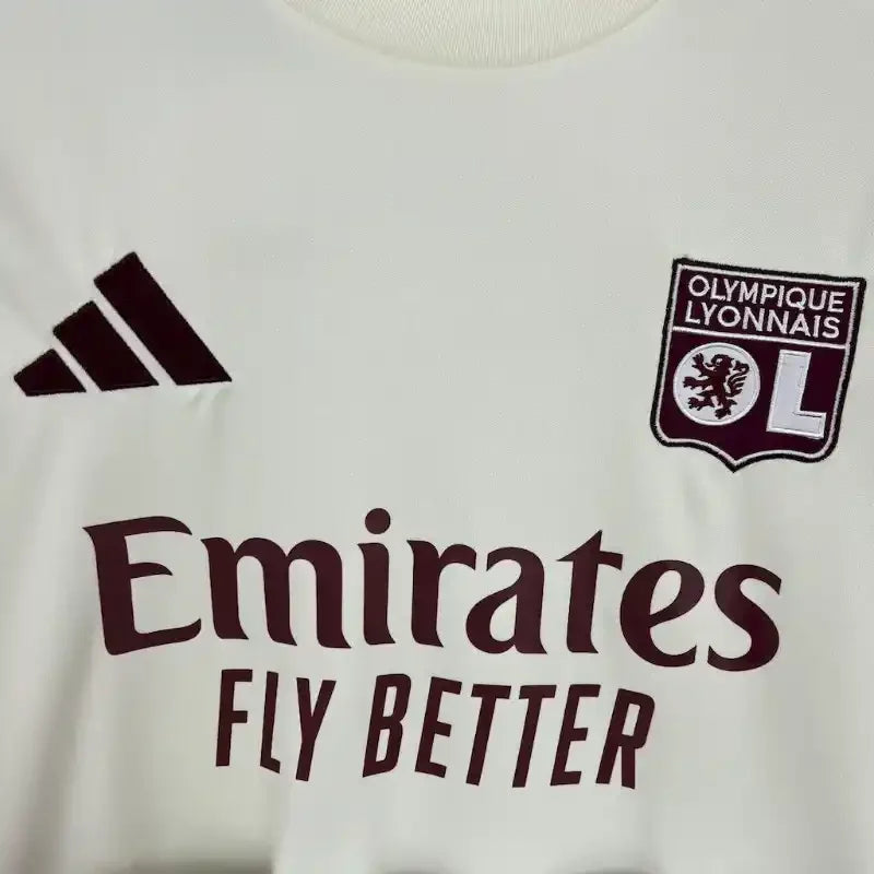 Camiseta Olympique de Lyon Visitante 2ª 2024-25 - Fútbol Club Vintage