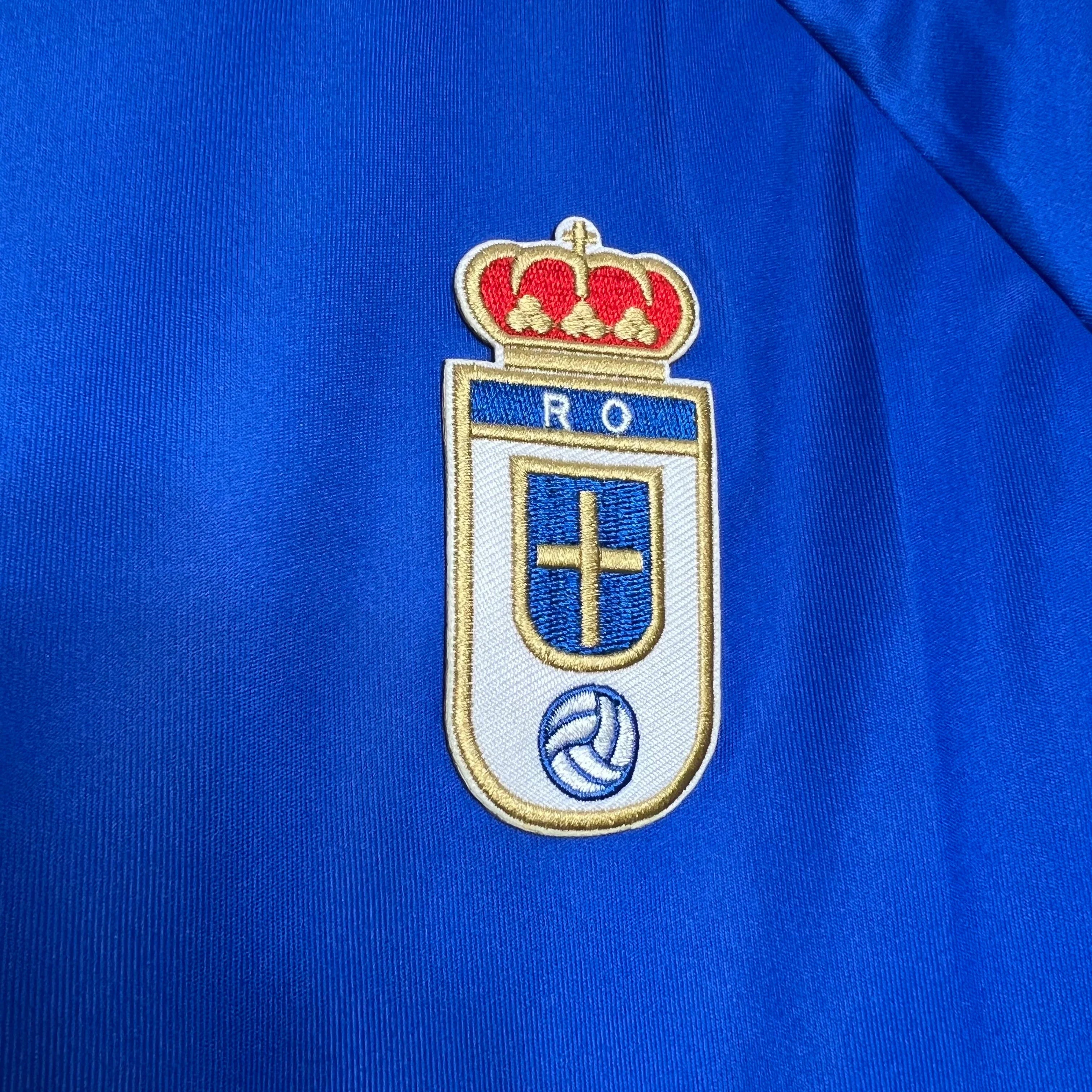 Camiseta Retro Real Oviedo 1990-91 - Fútbol Club Vintage