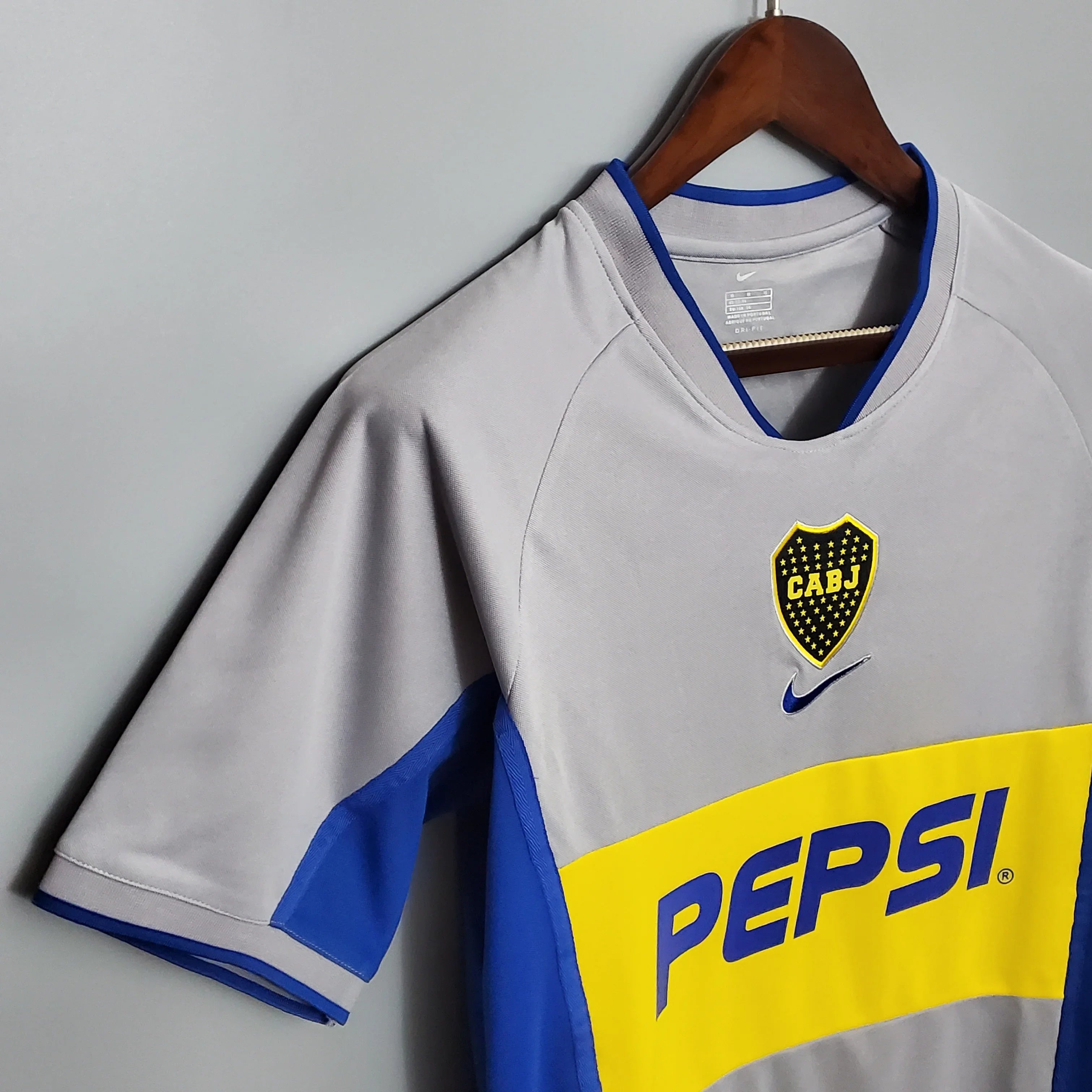 Camiseta Retro Boca Juniors Visitante 2002-03 - Fútbol Club Vintage
