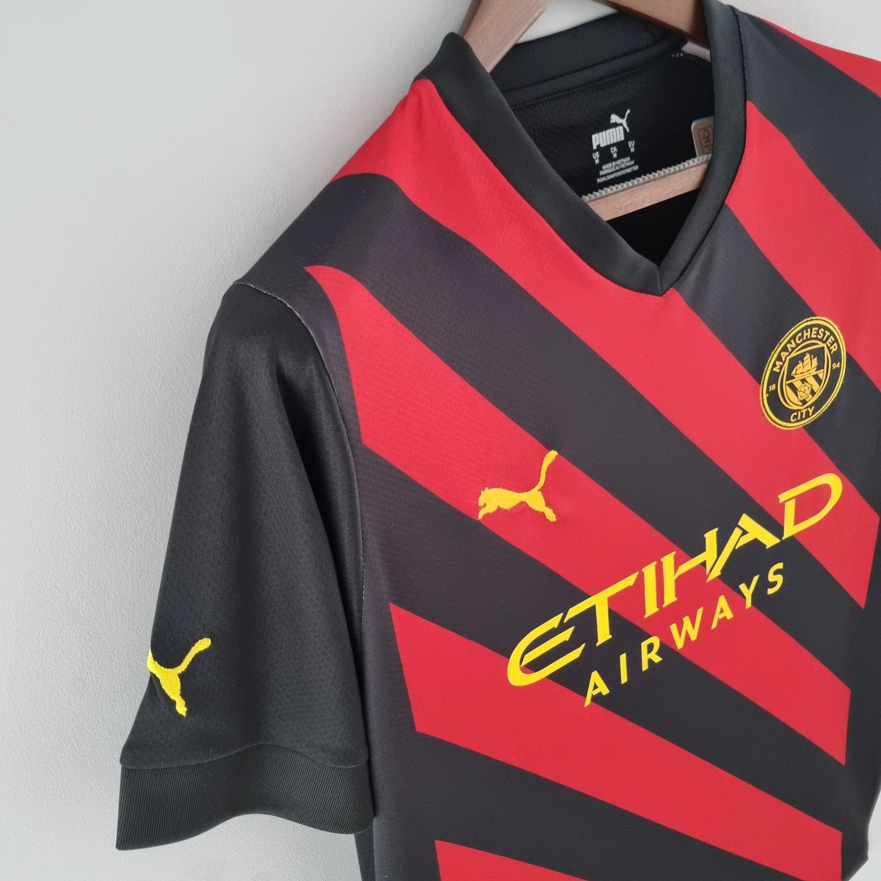 Camiseta Retro Manchester City FC Visitante 2022-23 - Fútbol Club Vintage