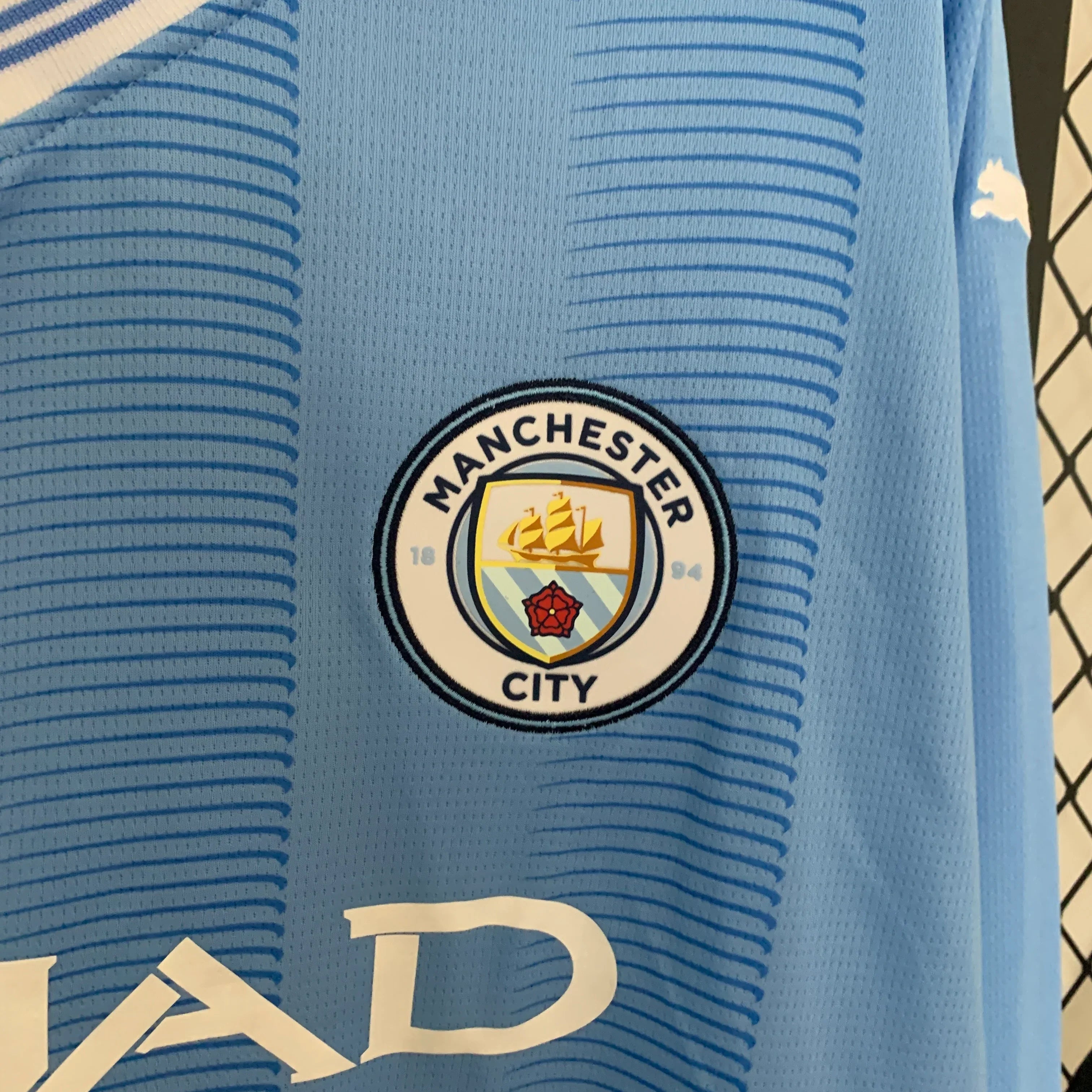 Camiseta Manchester City FC Mangas largas 2023-24 - Fútbol Club Vintage