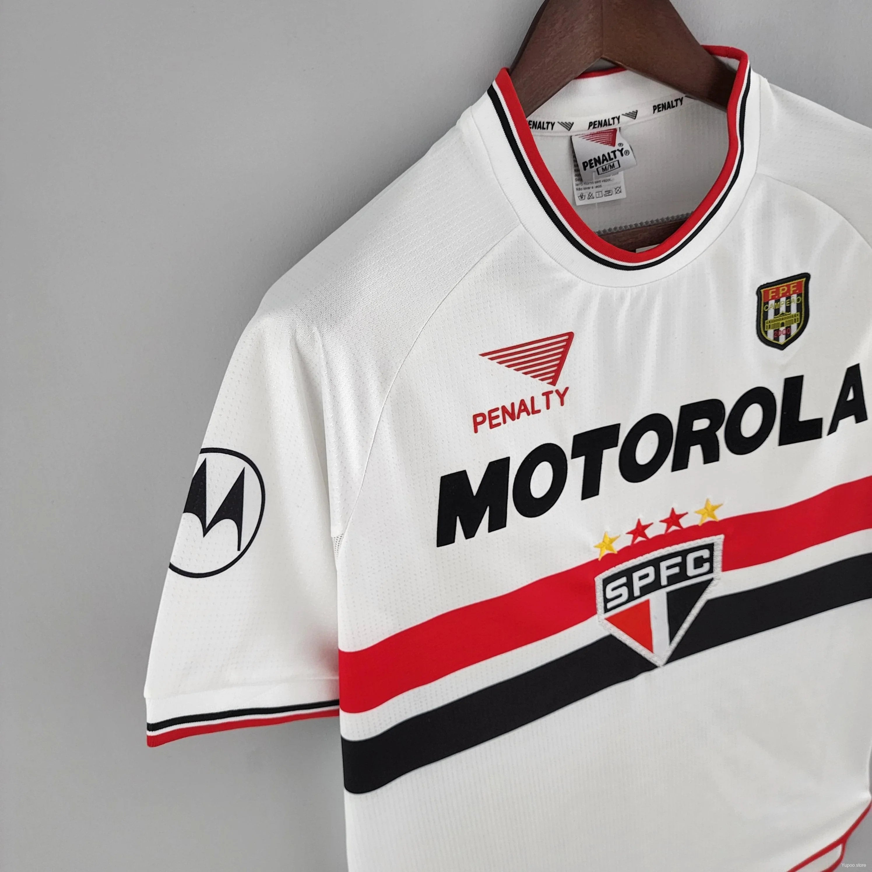 Camiseta Retro Sao Paulo 2000 - Fútbol Club Vintage