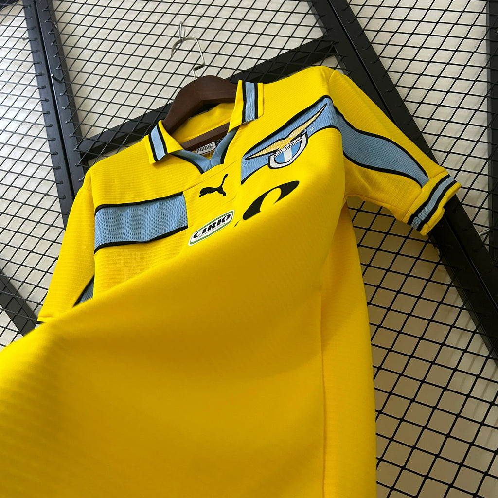 Camiseta Retro SS Lazio Visitante 3ª 1999-00 - Fútbol Club Vintage