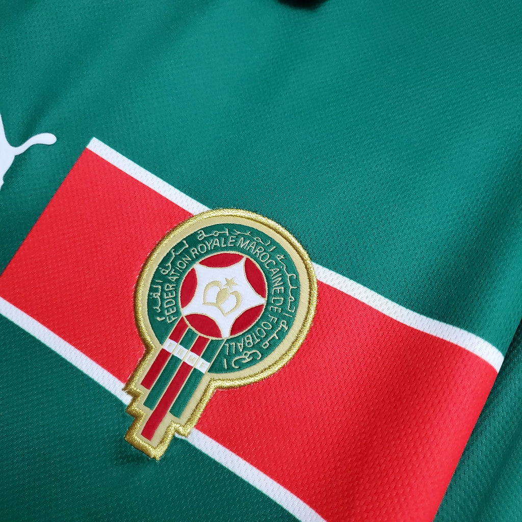 Camiseta Retro Marruecos 1998 - Fútbol Club Vintage