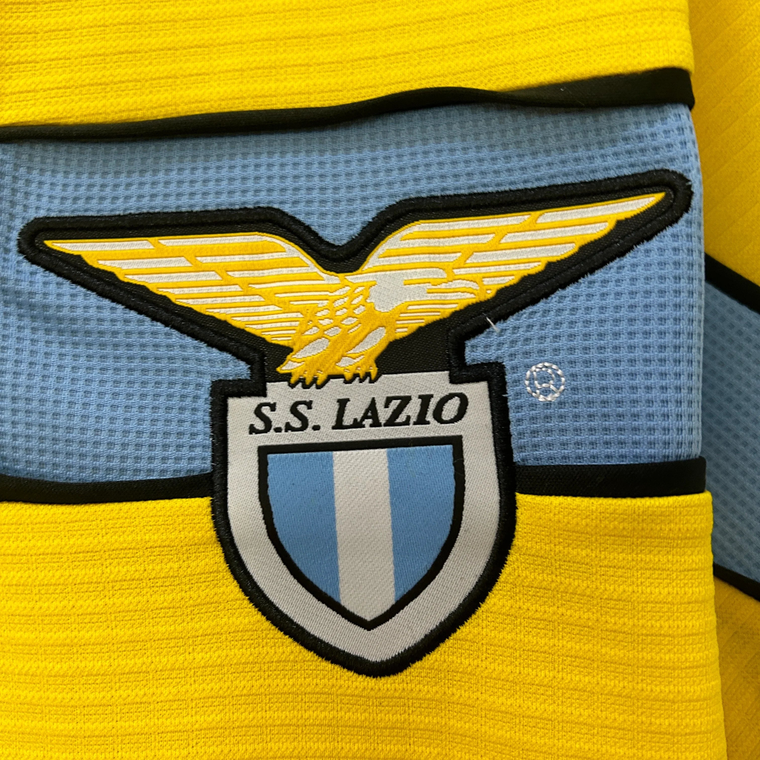 Camiseta Retro SS Lazio Visitante 3ª 1999-00 - Fútbol Club Vintage