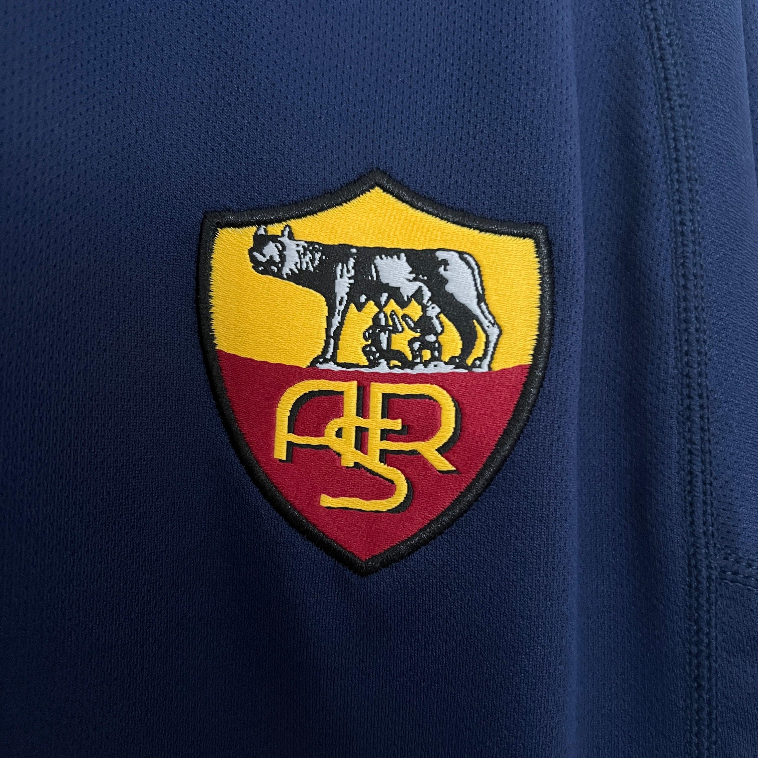 Camiseta Retro AC Roma Visitante 3ª 2000-01 - Fútbol Club Vintage