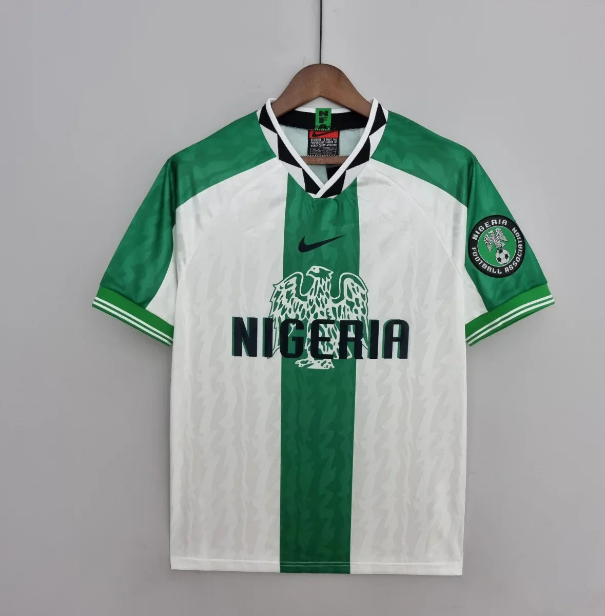 Camiseta retro Nigeria Visitante 1996-98 - Fútbol Club Vintage