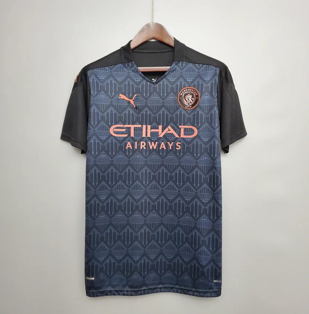 Camiseta Retro Manchester City FC Visitante 2020-21 - Fútbol Club Vintage