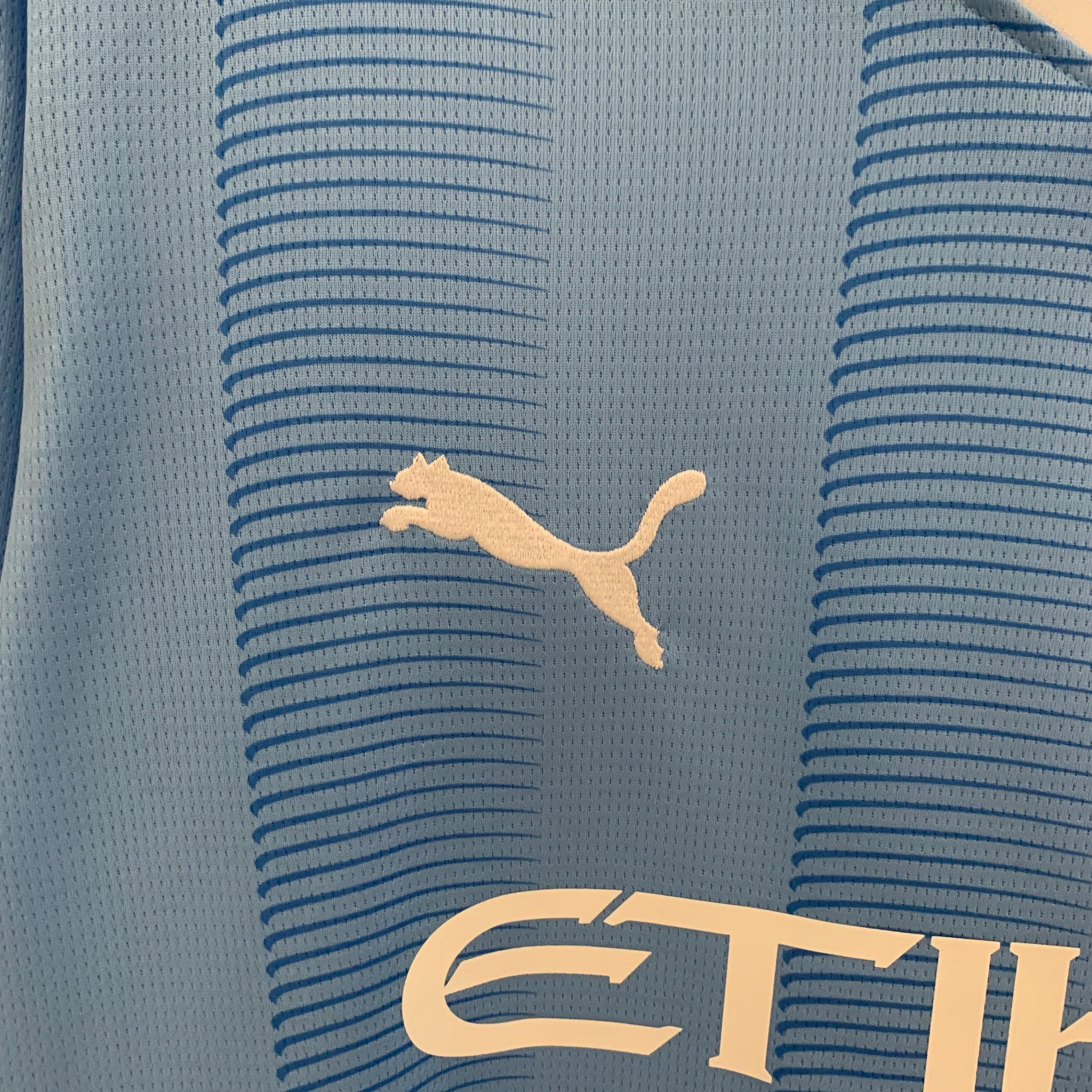 Camiseta Manchester City FC Mangas largas 2023-24 - Fútbol Club Vintage