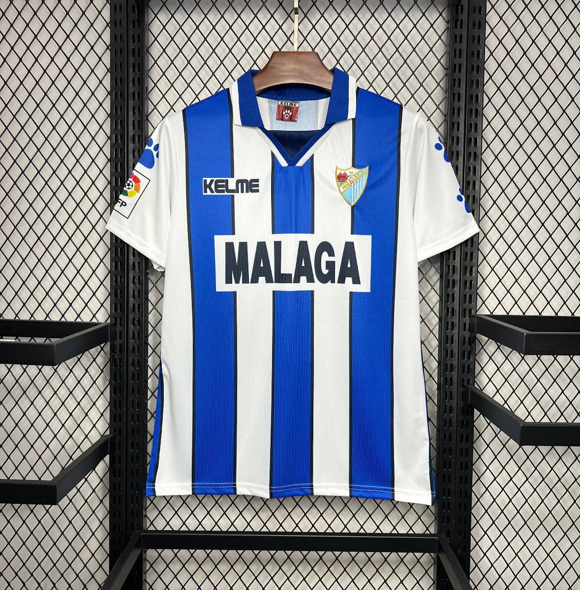 Camiseta Retro Málaga 1997-98 - Fútbol Club Vintage