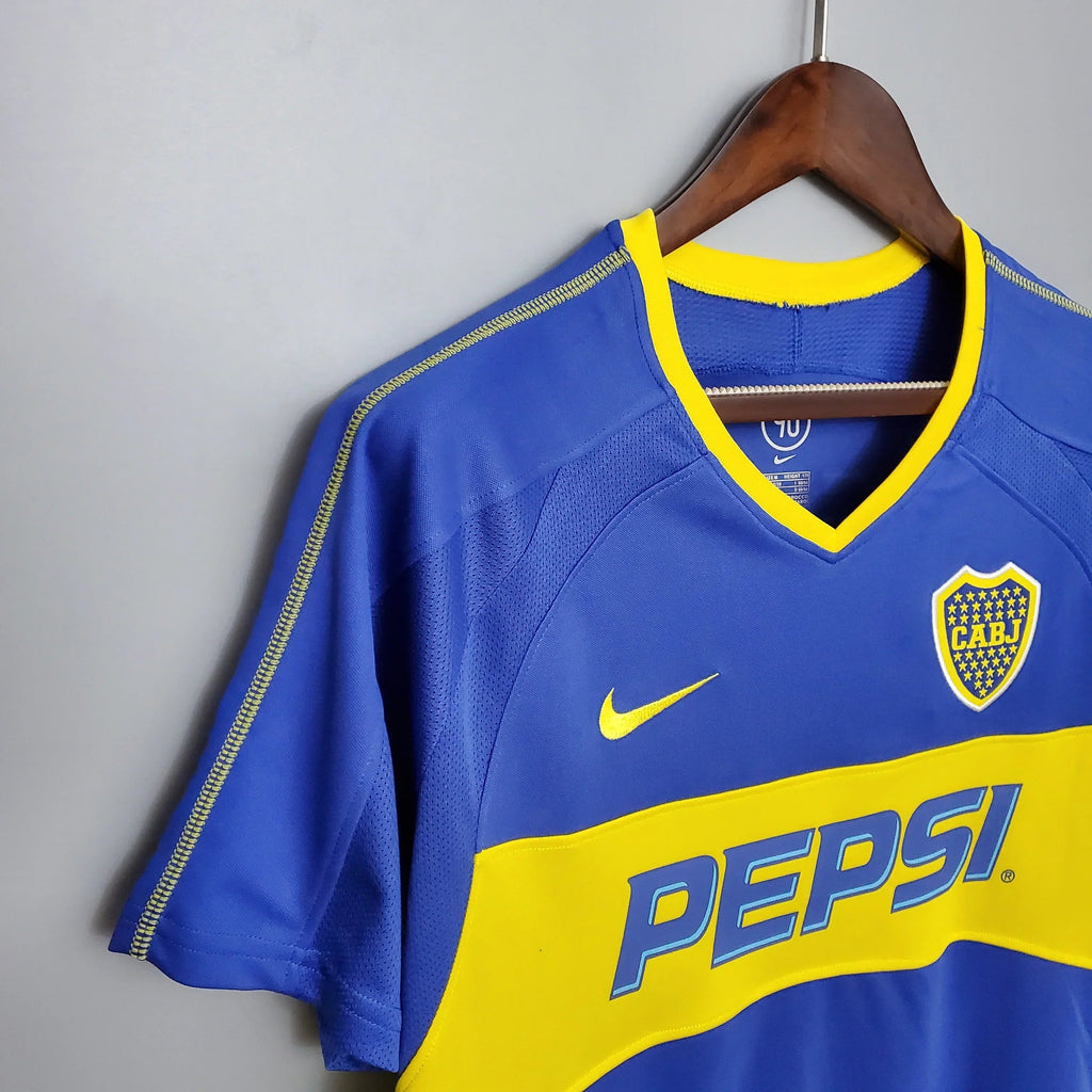 Camiseta Retro Iarley Boca Juniors 2003-04 - Fútbol Club Vintage