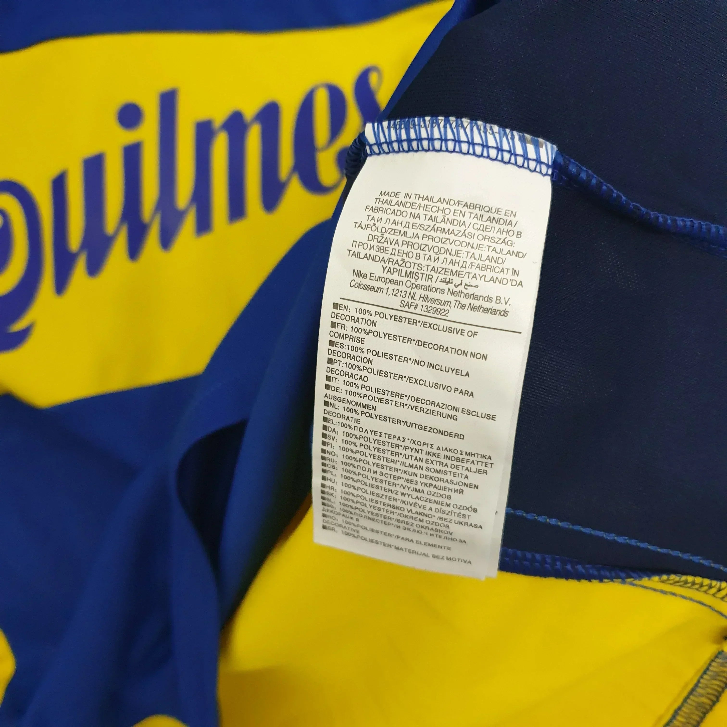 Camiseta Retro Palermo Boca Juniors 2001-02 - Fútbol Club Vintage