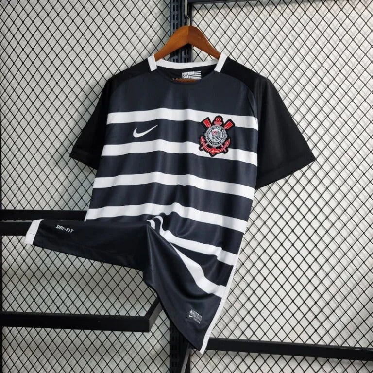 Camiseta Retro Corinthians Visitante 2ª 2014-15 - Fútbol Club Vintage