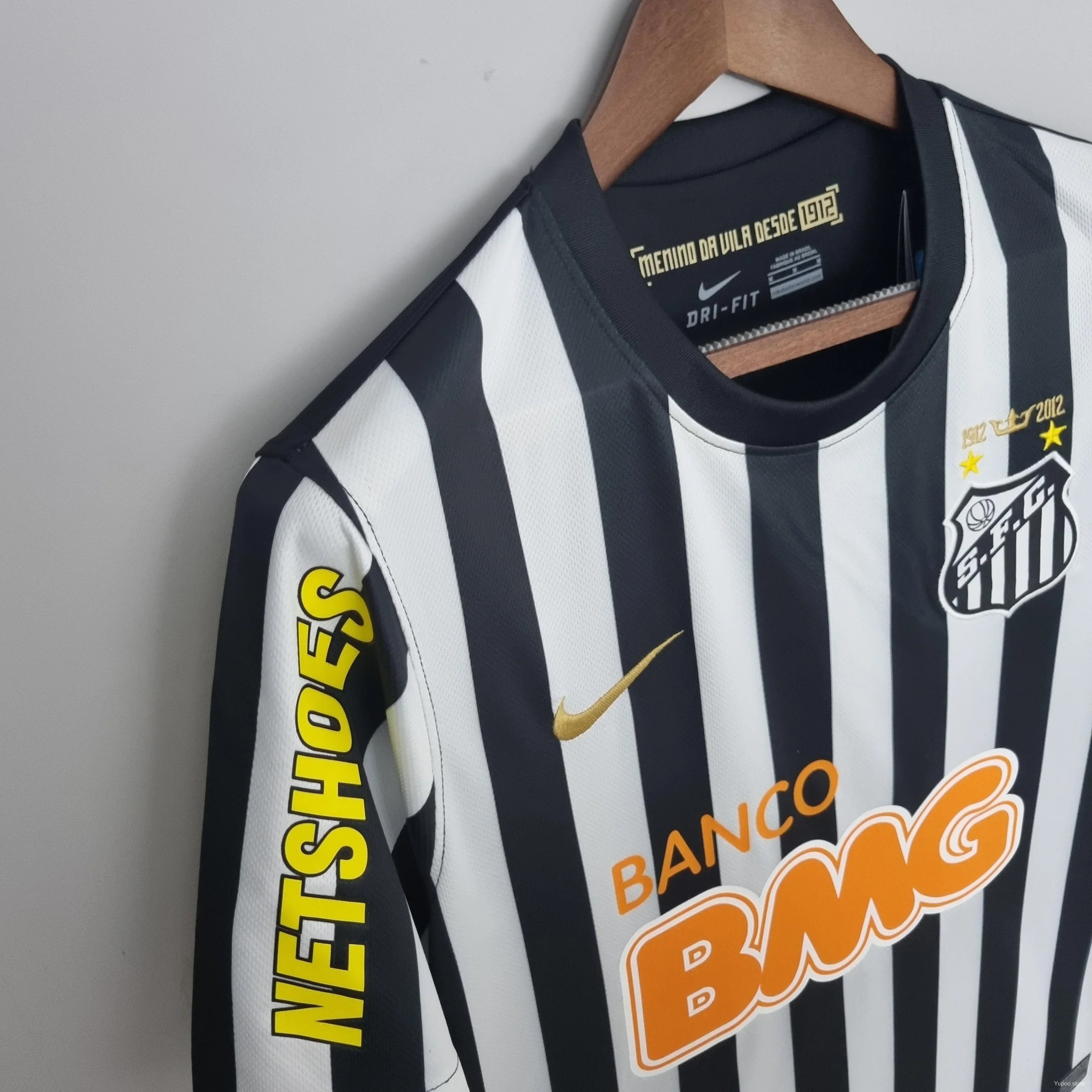 Camiseta Retro Santos Visitante 2013 - Fútbol Club Vintage