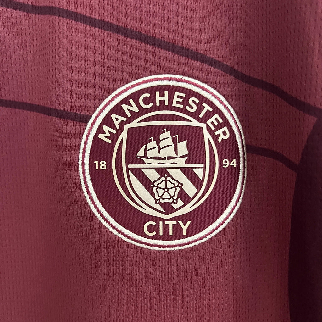 Camiseta Manchester City FC Visitante 3ª 2024-25 - Fútbol Club Vintage