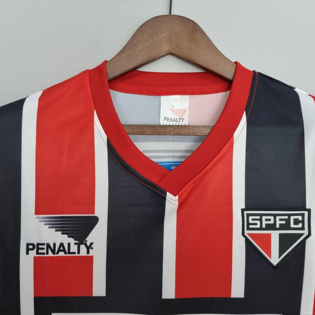 Camiseta Retro Sao Paulo Visitante 1991 - Fútbol Club Vintage