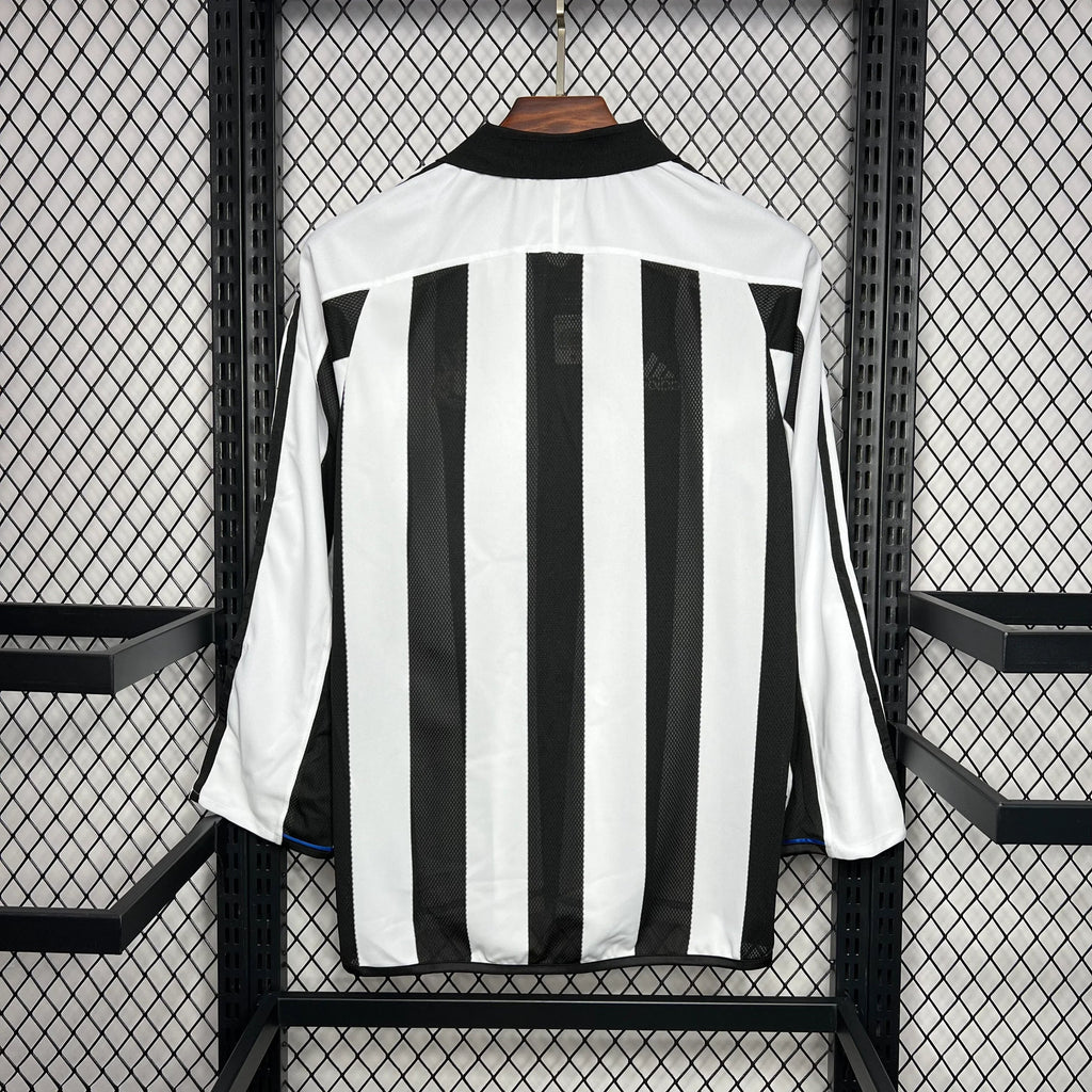 Camiseta Retro Newcastle United Manga Larga 2003-05 - Fútbol Club Vintage