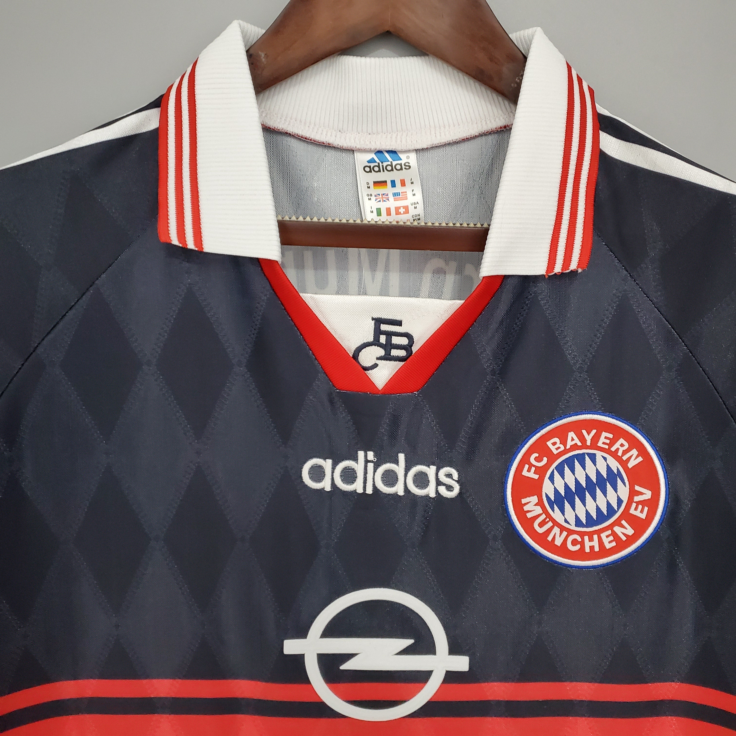 Camiseta Retro Bayern de Munich 1998