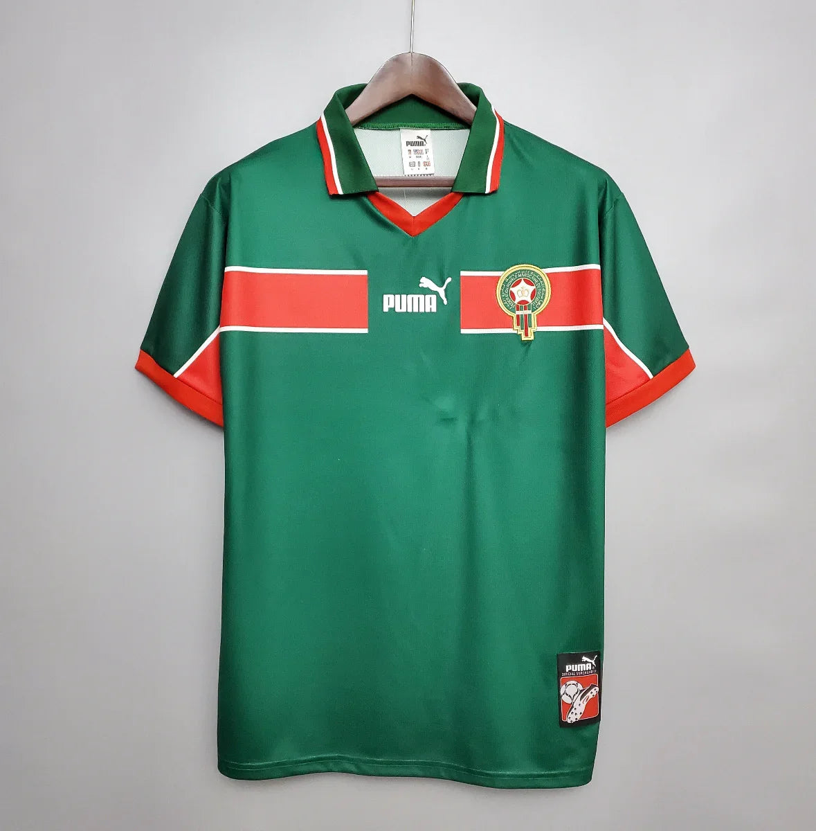 Camiseta Retro Marruecos 1998 - Fútbol Club Vintage