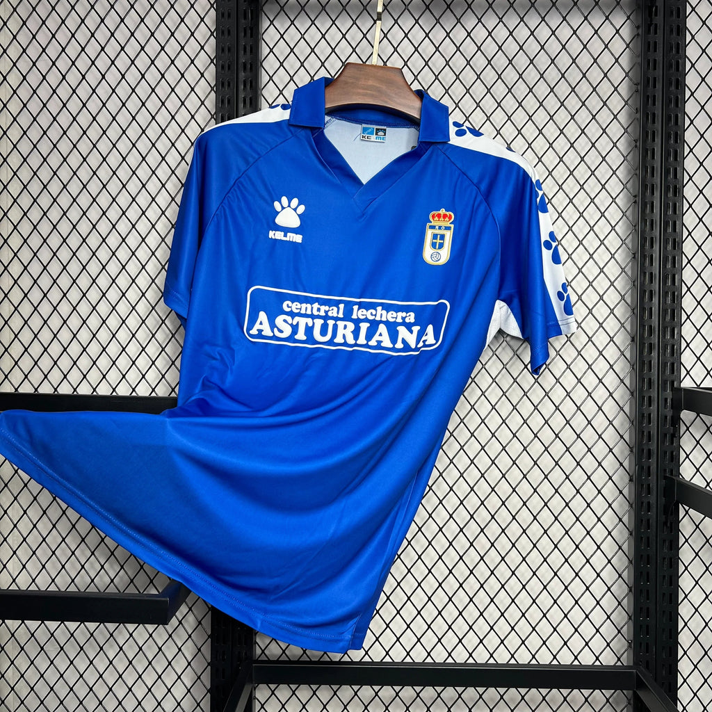 Camiseta Retro Real Oviedo 1990-91 - Fútbol Club Vintage