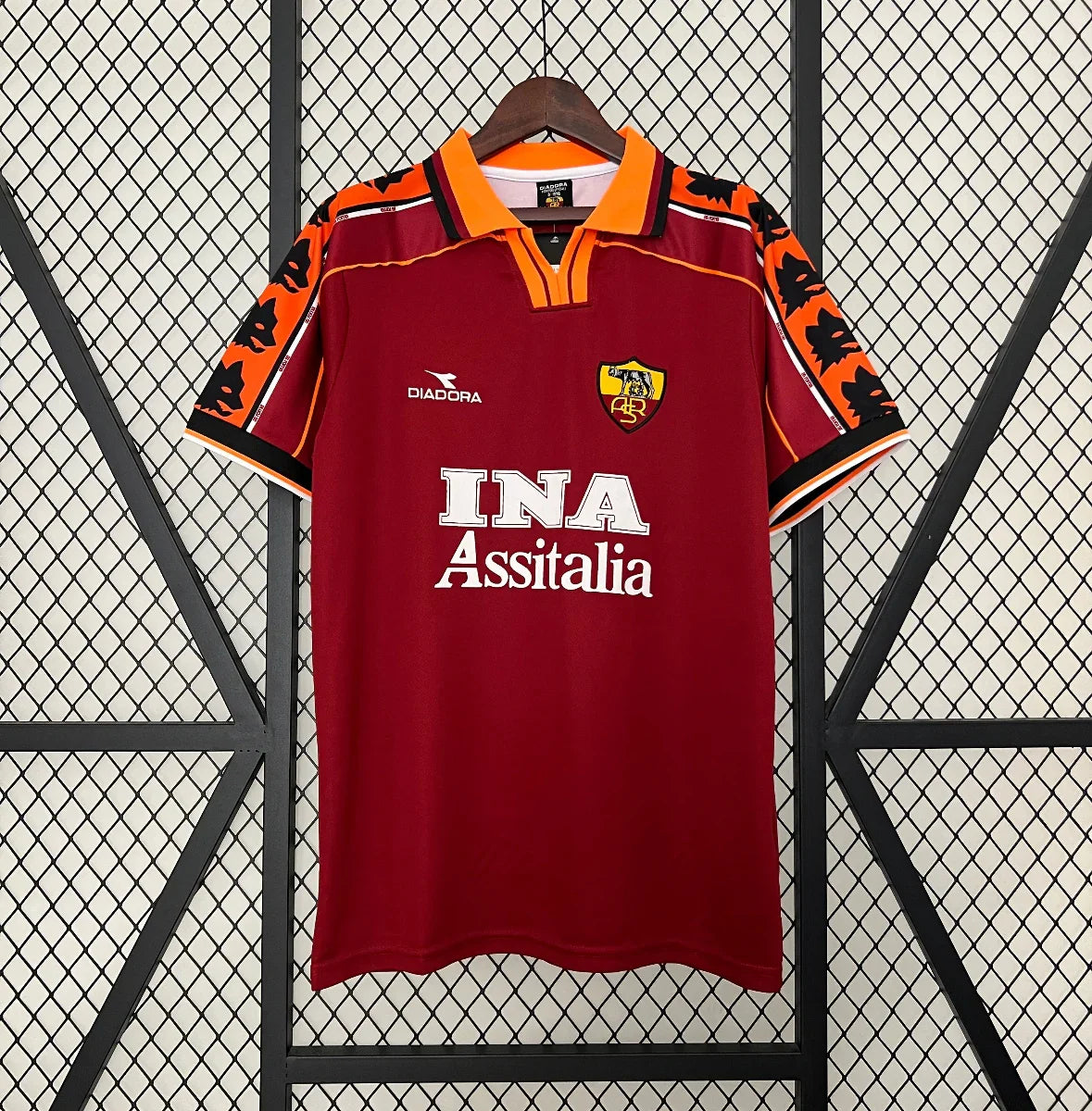 Camiseta Retro AS Roma 1998-99 - Fútbol Club Vintage