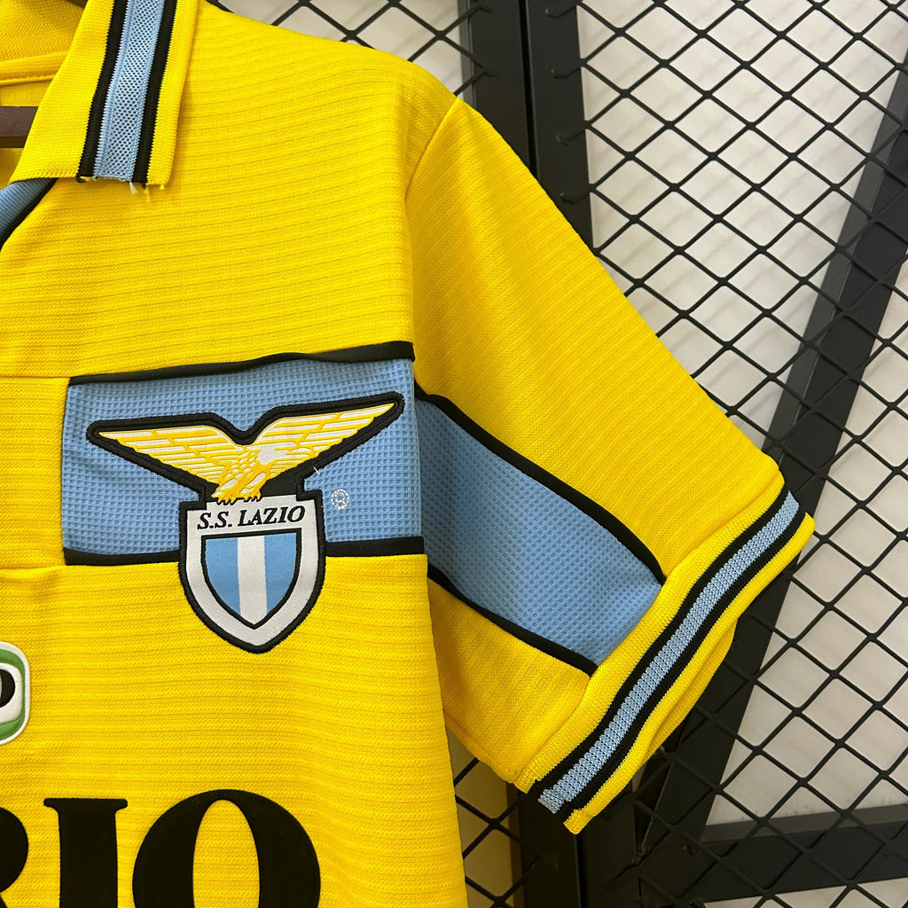 Camiseta Retro SS Lazio Visitante 3ª 1999-00 - Fútbol Club Vintage