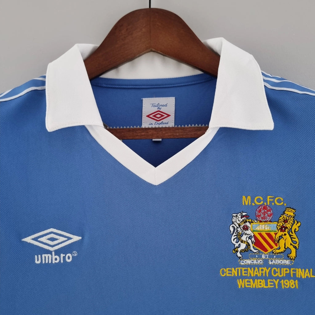Camiseta Retro Manchester City FC 1981-82 - Fútbol Club Vintage
