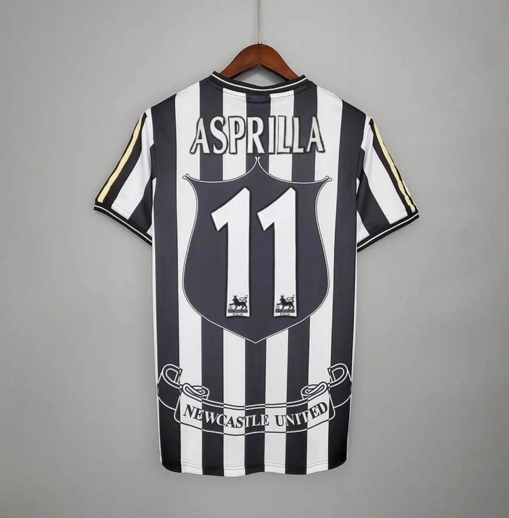 Camiseta Retro Asprilla Newcastle United 1997-99 - Fútbol Club Vintage