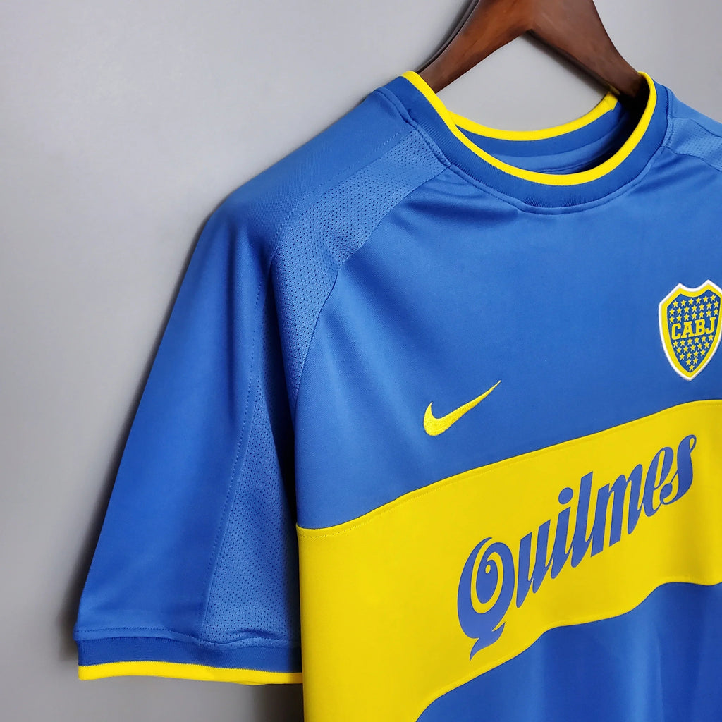 Camiseta Retro Román Boca Juniors 1999-00 - Fútbol Club Vintage