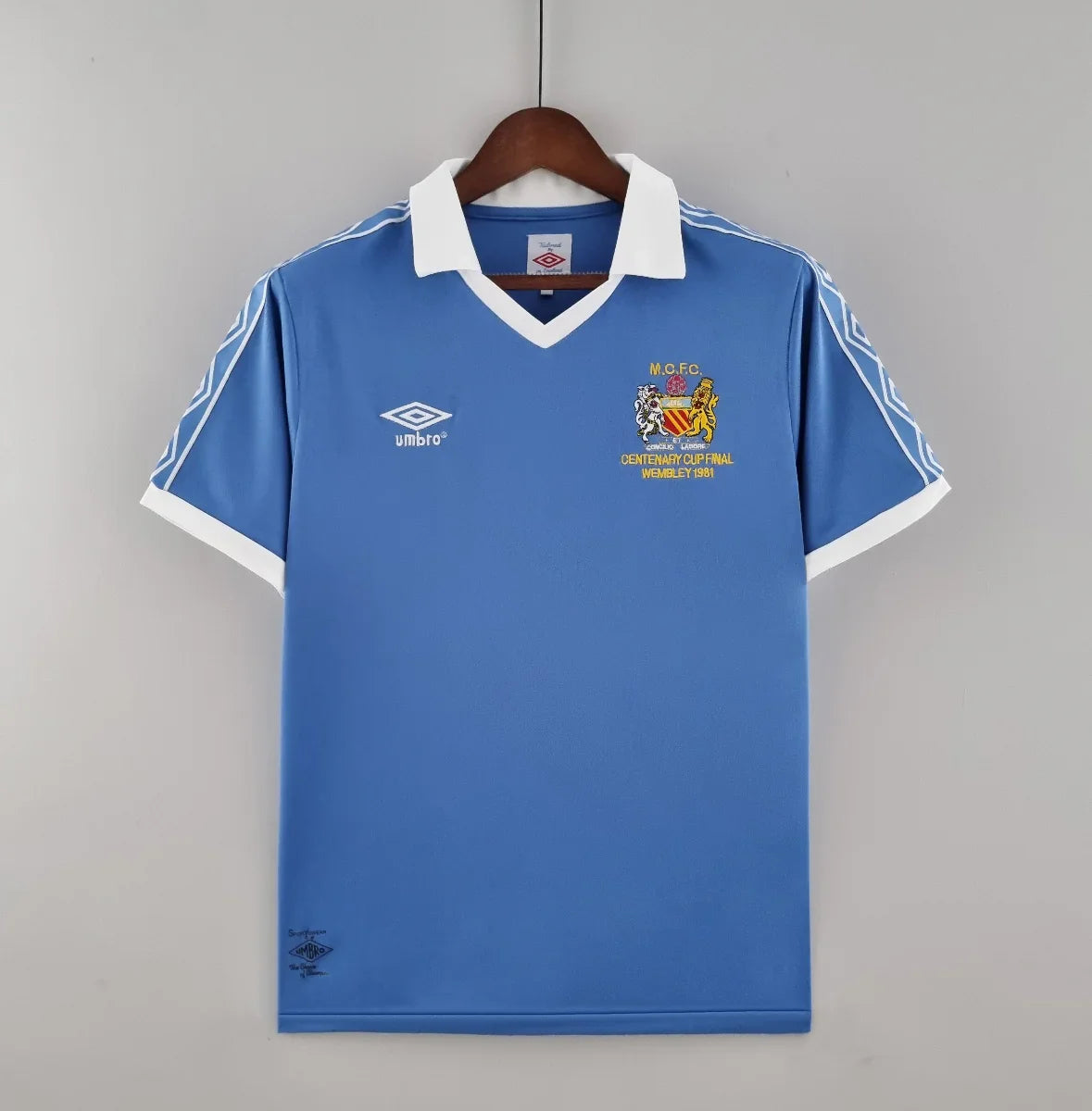 Camiseta Retro Manchester City FC 1981-82 - Fútbol Club Vintage