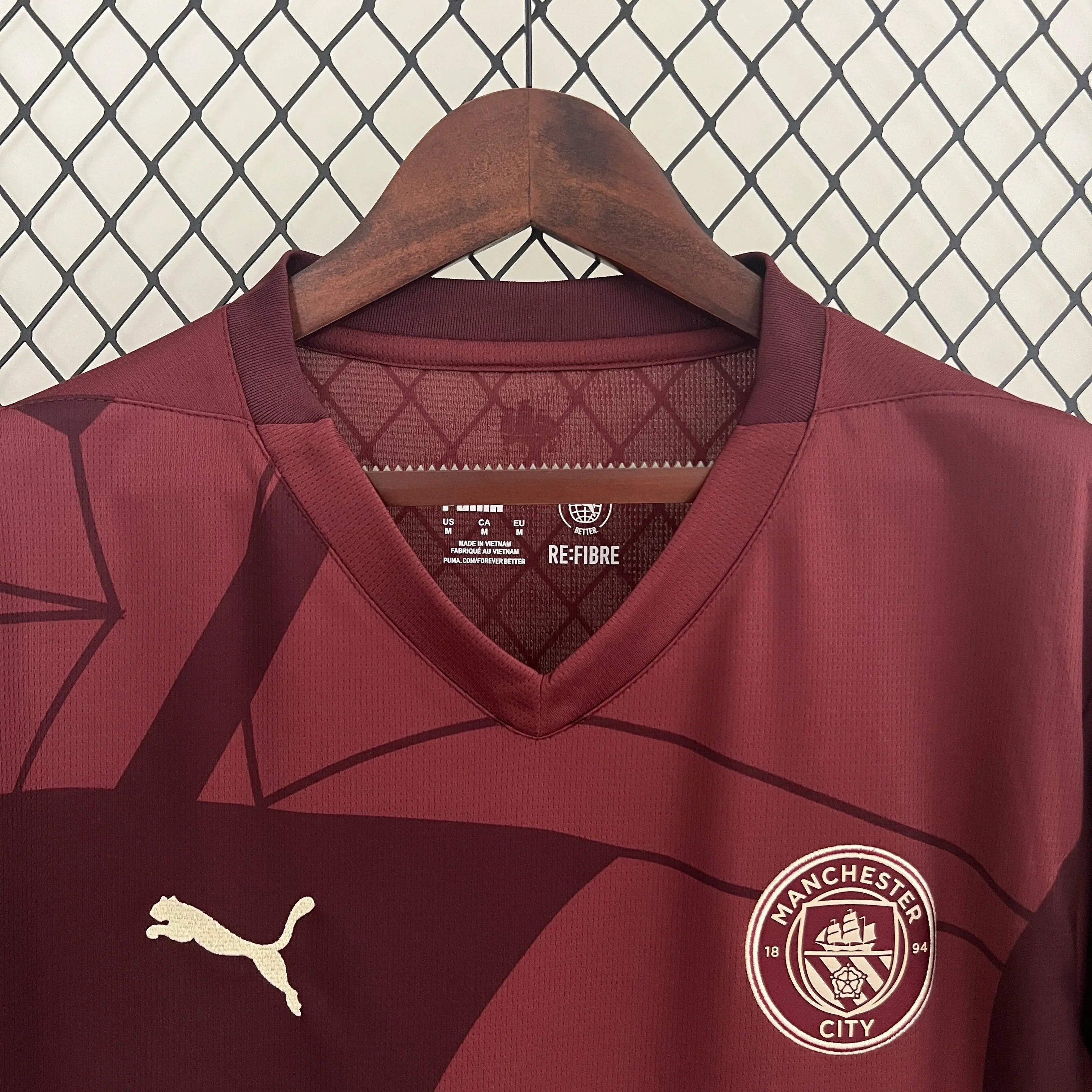Camiseta Manchester City FC Visitante 3ª 2024-25 - Fútbol Club Vintage