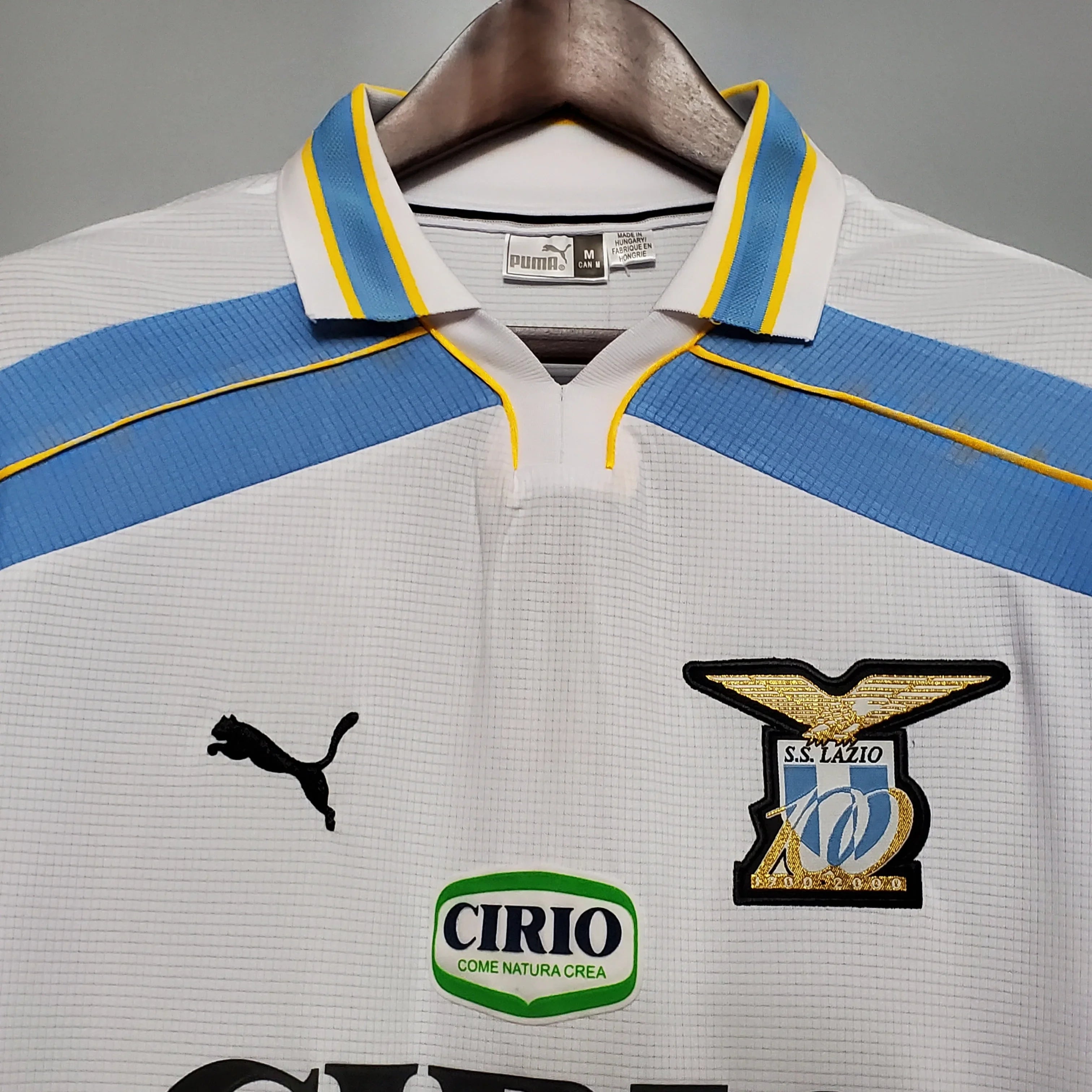 Camiseta Retro SS Lazio Visitante 1999-00 - Fútbol Club Vintage
