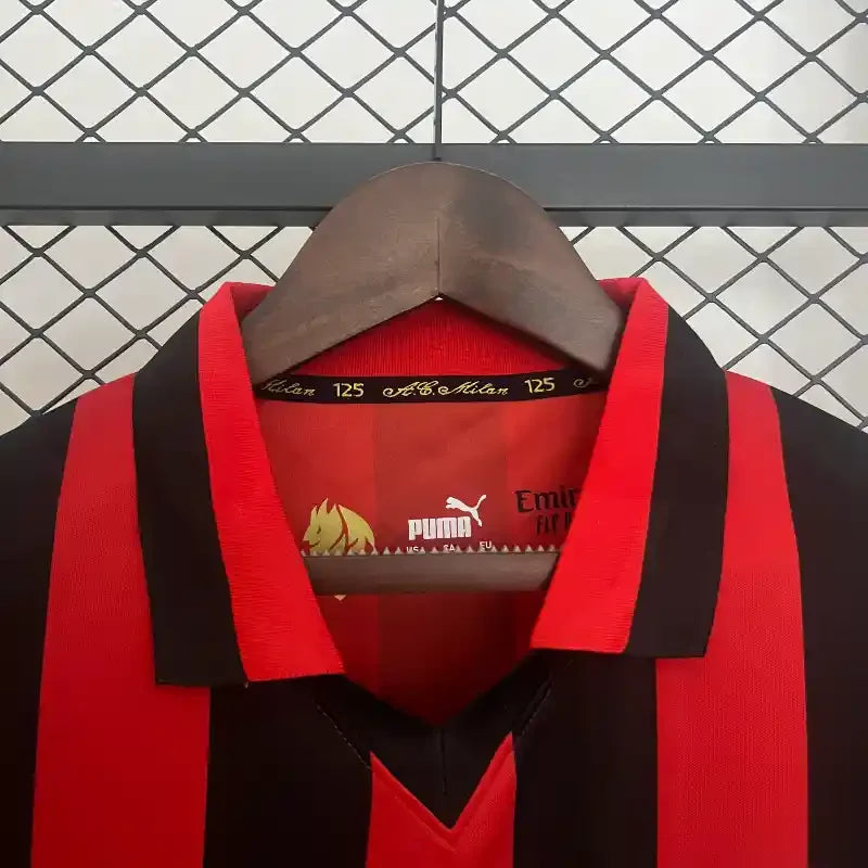 Camiseta Retro AC Milán 125 Aniversario 2024-25 - Fútbol Club Vintage