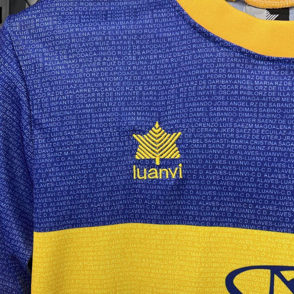 Camiseta Retro Deportivo Alaves FINAL UEFA 2000-01 - Fútbol Club Vintage