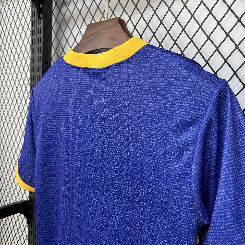 Camiseta Retro Deportivo Alaves FINAL UEFA 2000-01 - Fútbol Club Vintage